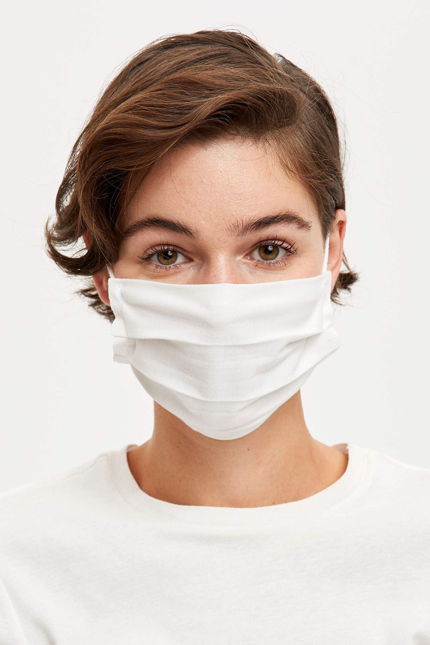 Çiçek Desenli Yıkanabilir Maske 3'lü