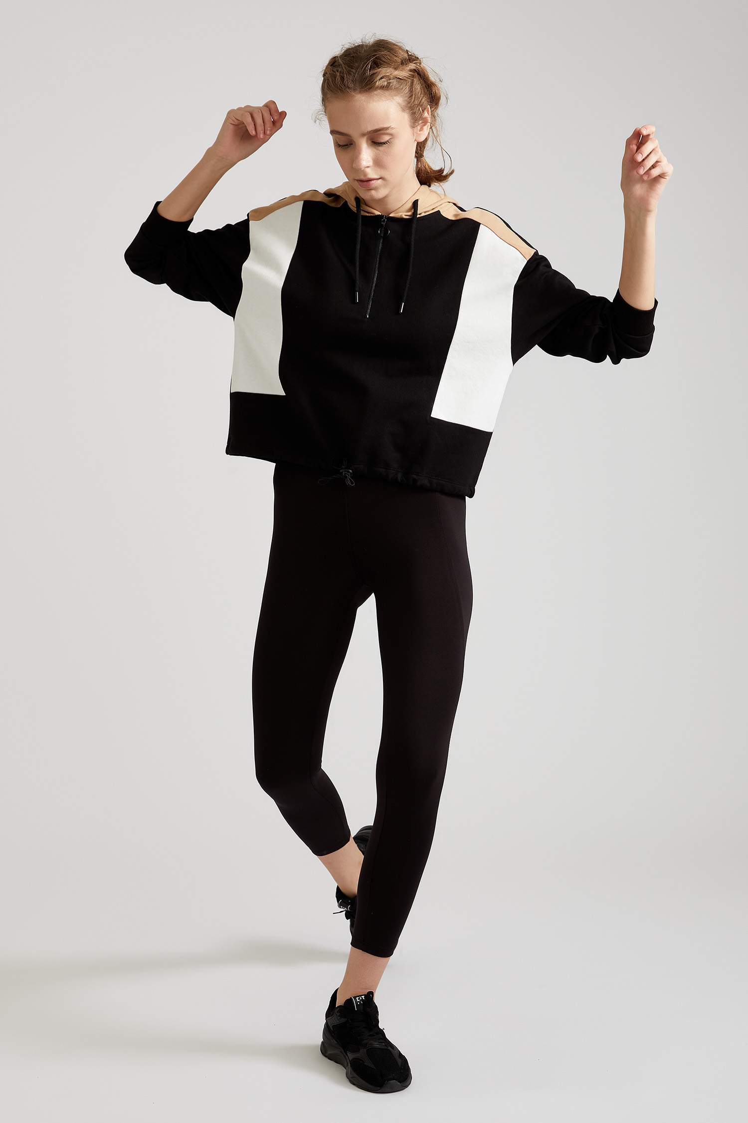 Basic Slim Fit Örme Tayt