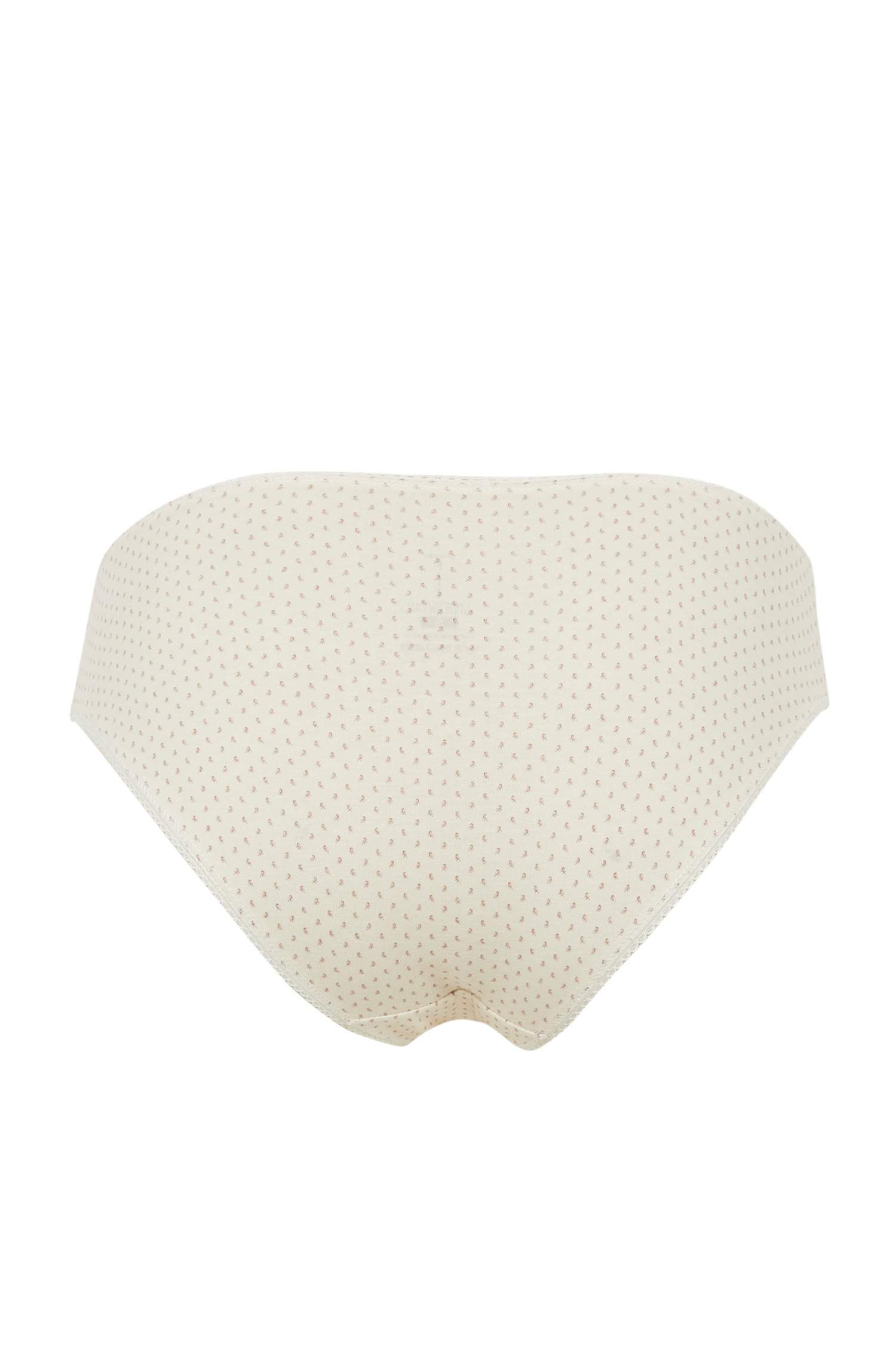 5'li Basic Desenli Bikini Külot