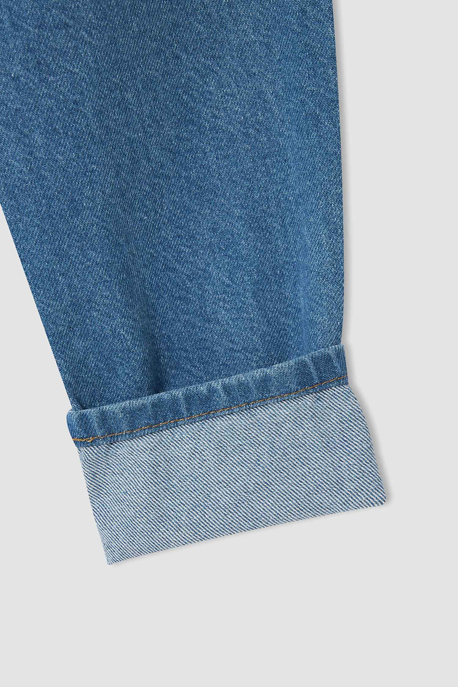 Kız Çocuk Mom Fit Jean Pantolon