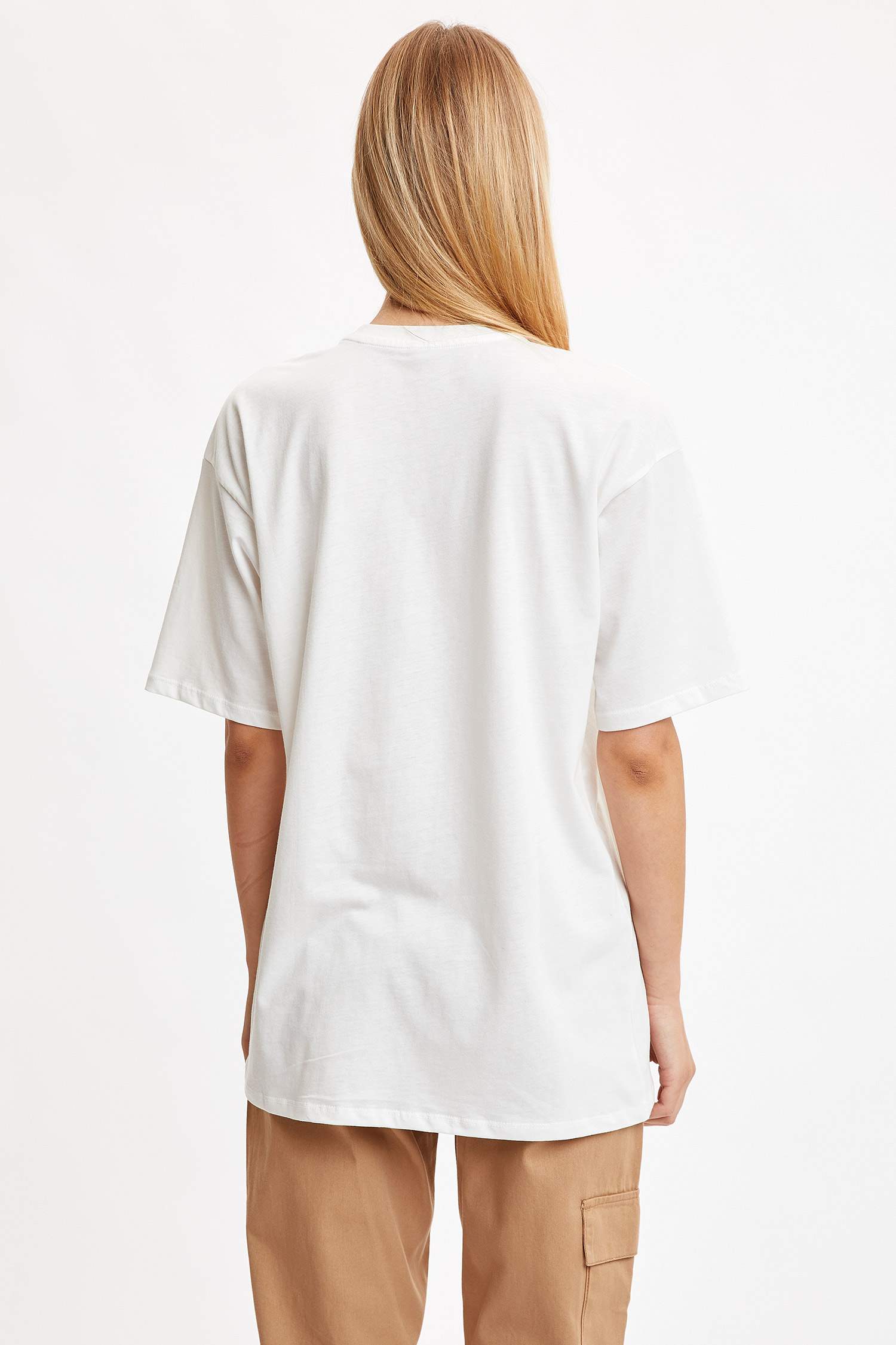 Dance Oversize Örme Tişört
