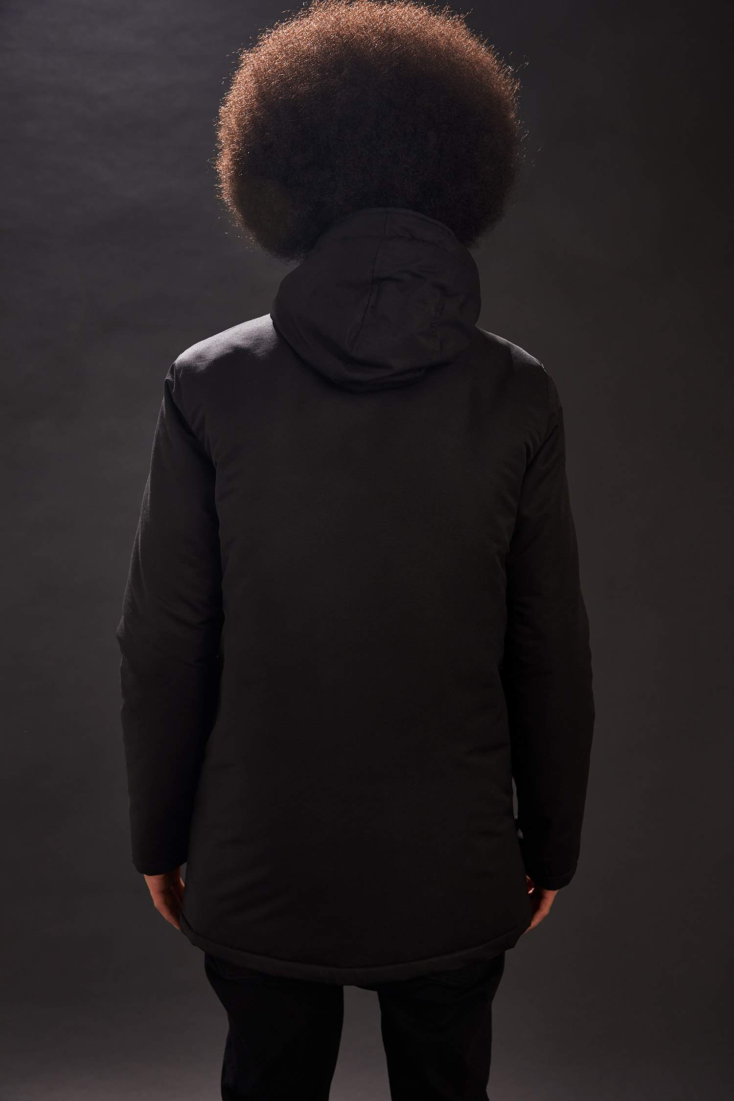 Kapüşonlu Kalın Parka