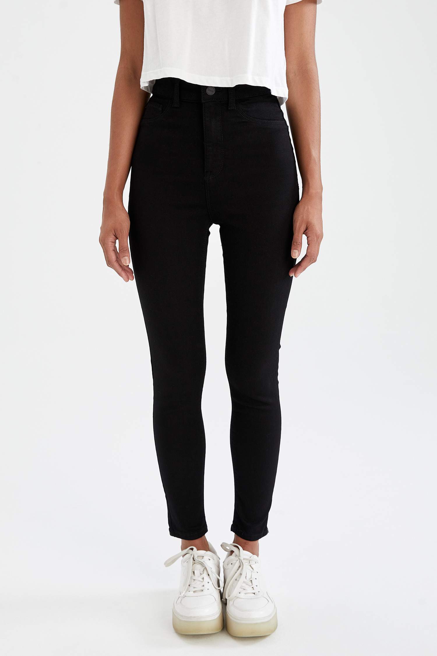 Anna Ankle Yüksek Bel Skinny Fit Jean Pantolon