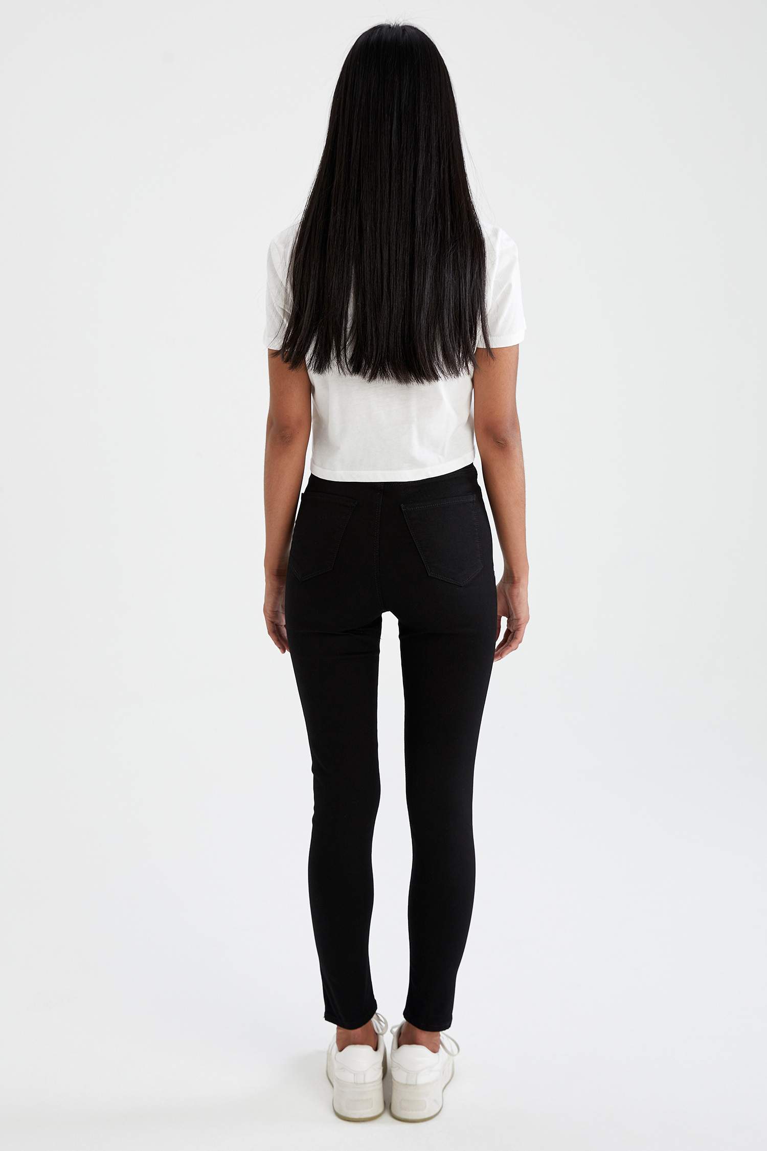 Anna Ankle Yüksek Bel Skinny Fit Jean Pantolon