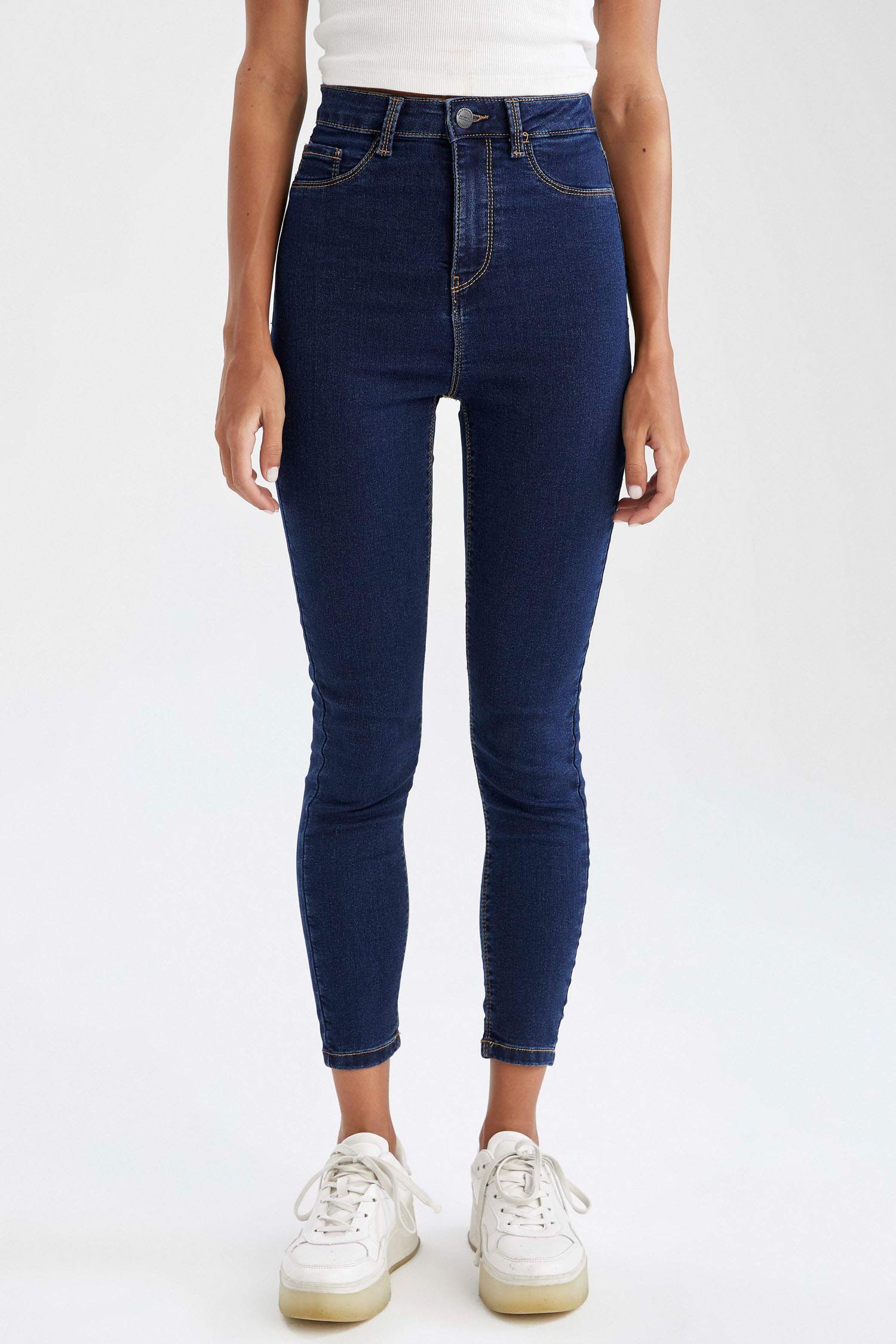 Anna Ankle Yüksek Bel Skinny Fit Jean Pantolon