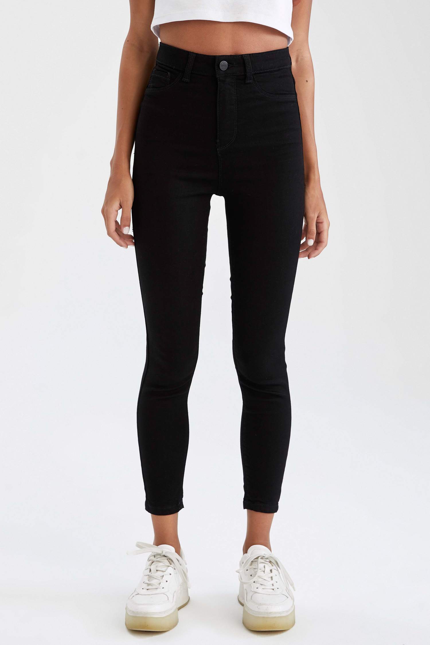 Anna Ankle Yüksek Bel Skinny Fit Jean Pantolon