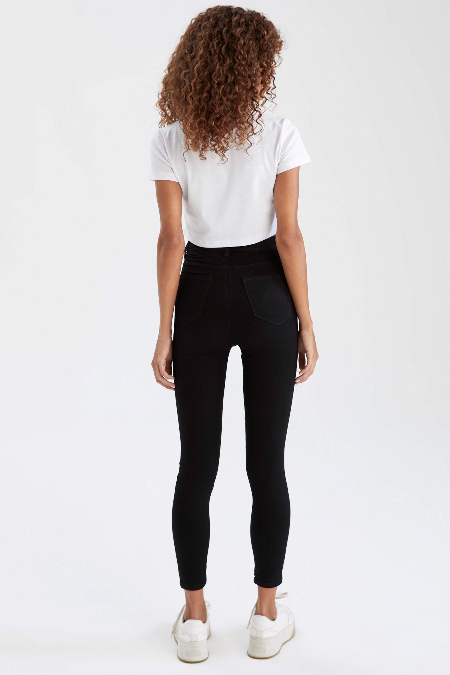 Anna Ankle Yüksek Bel Skinny Fit Jean Pantolon