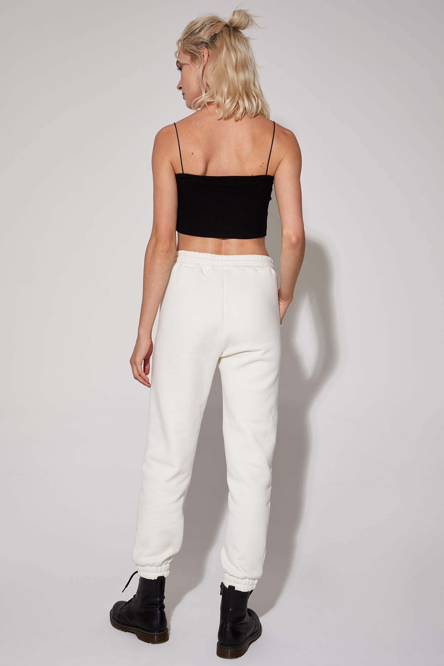 Basic Beli Bağcıklı Relax Fit Jogger Eşofman Altı
