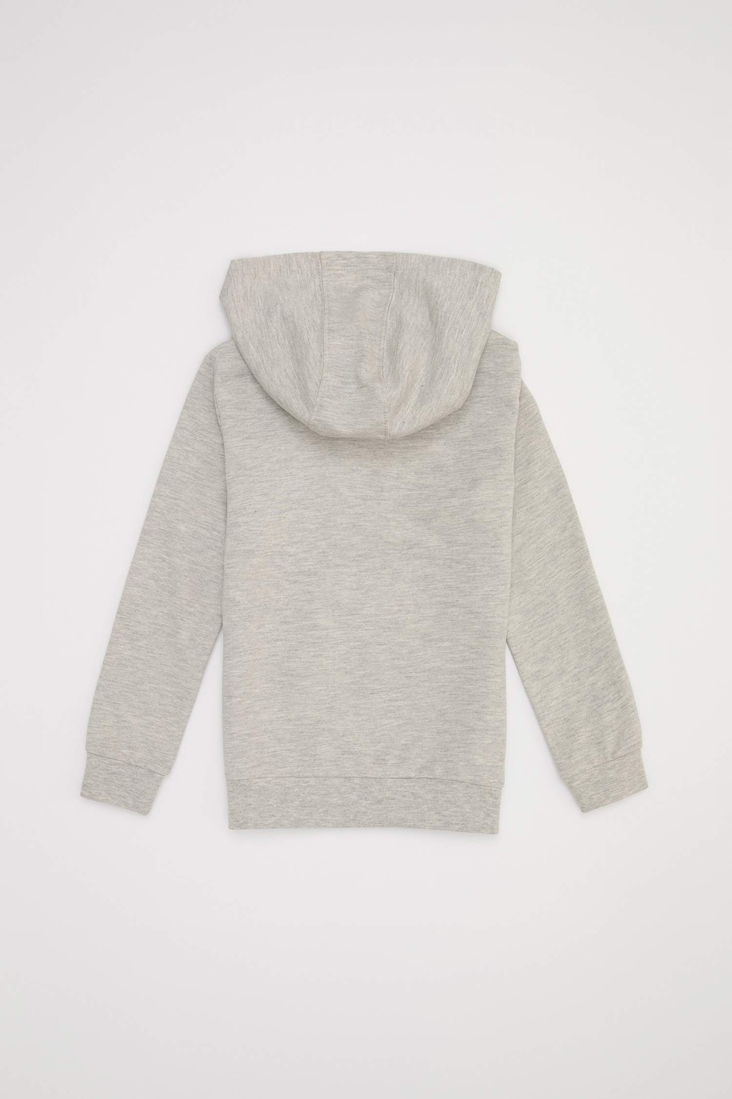 Unisex Çocuk Nakışlı Kapüşonlu Organik Pamuk Sweatshirt