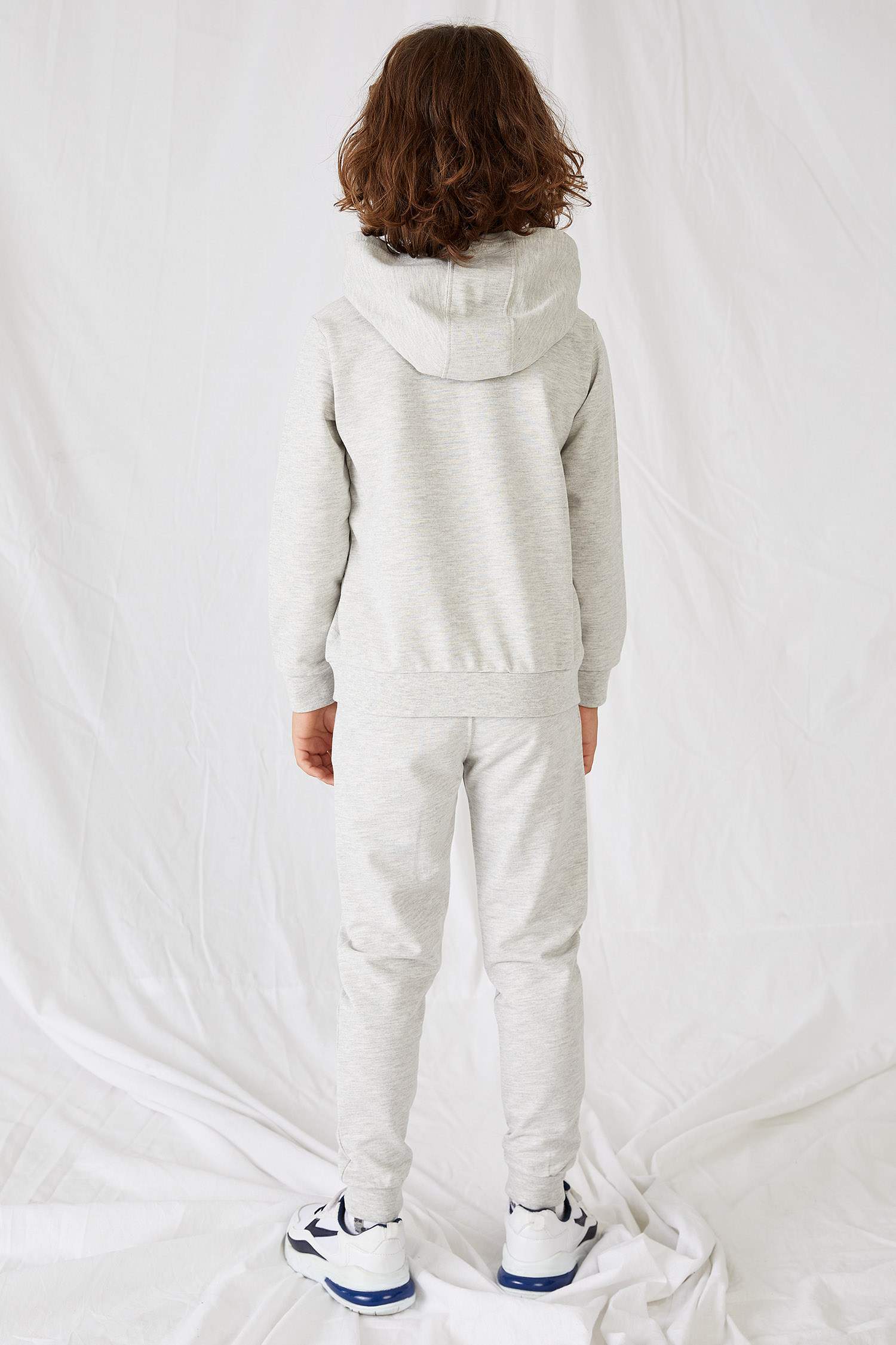 Unisex Çocuk Basic Slim Fit Organik Pamuk Eşofman Altı