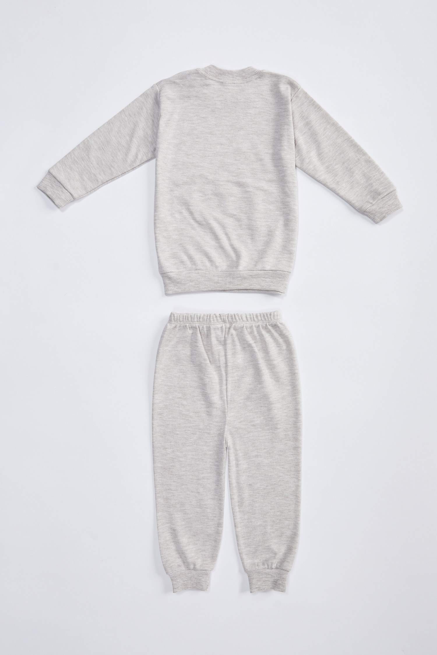 Kız Bebek Baskılı Pamuklu Pijama Takımı