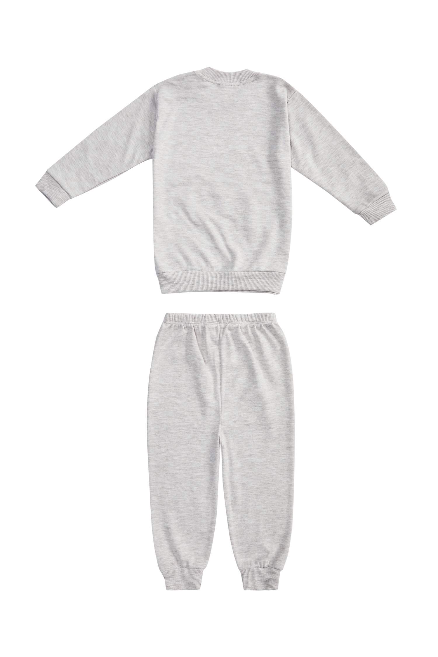 Kız Bebek Baskılı Pamuklu Pijama Takımı