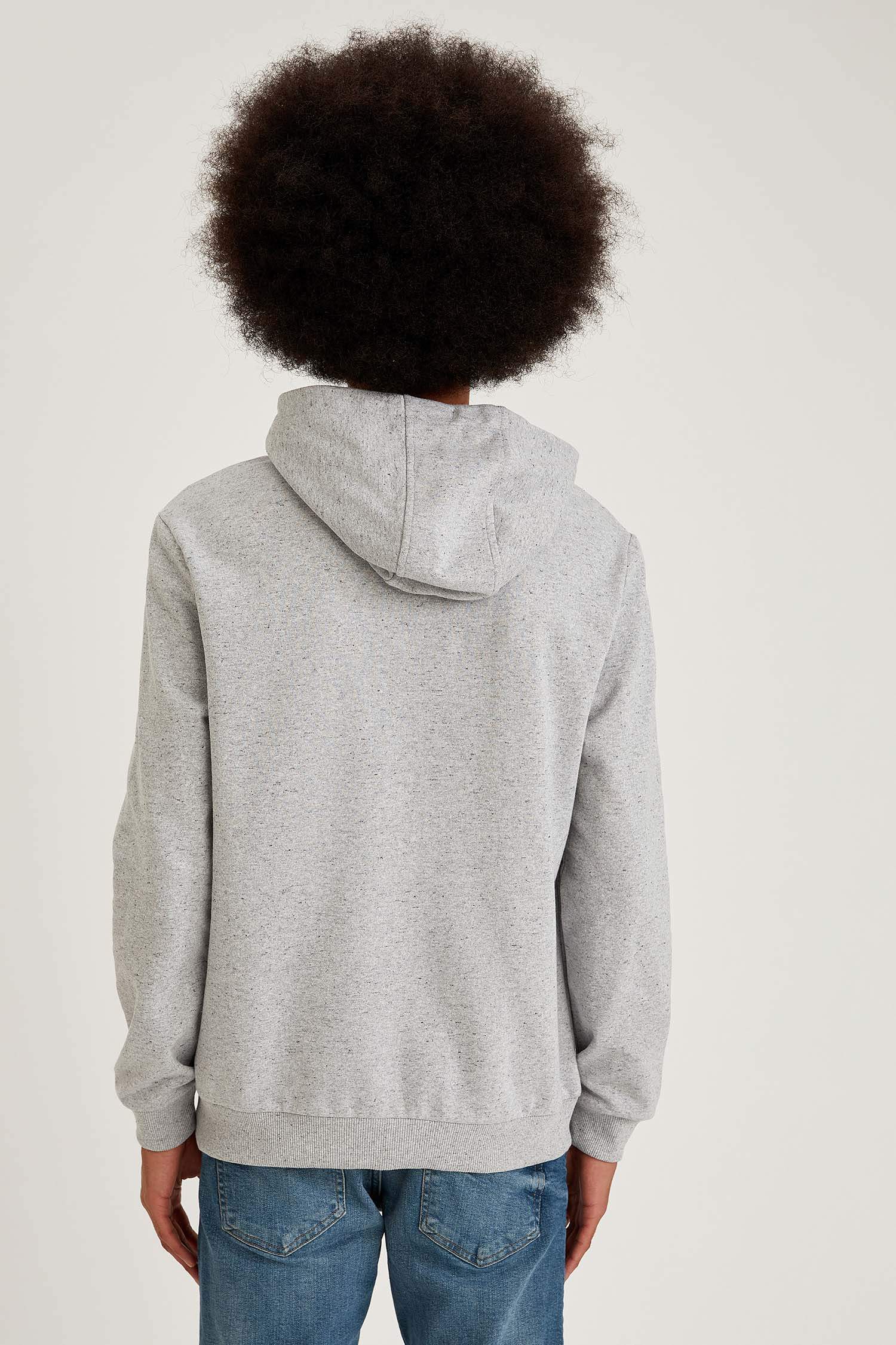 La Casa De Papel Lisanslı Slim Fit Uzun Kollu İçi Yumuşak Tüylü Sweatshirt
