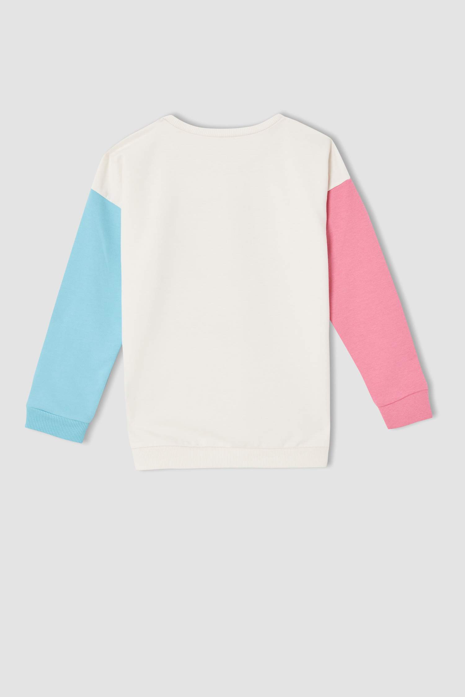 Kız Çocuk Unicorn Baskılı Sweatshirt ve Jogger Eşofman Alt Takımı