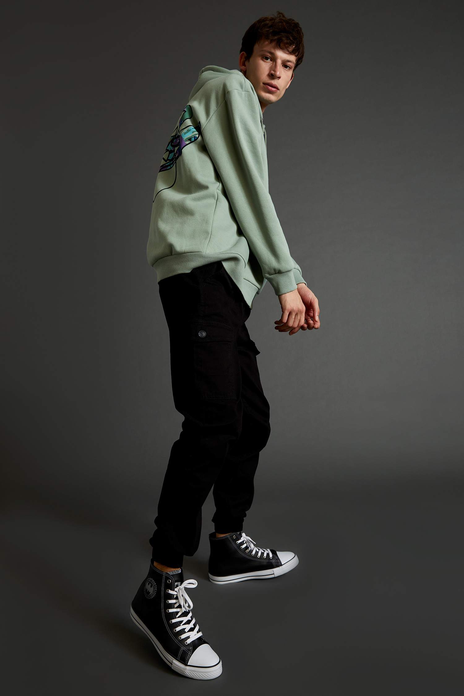 Kargo Jogger Pamuklu Pantolon