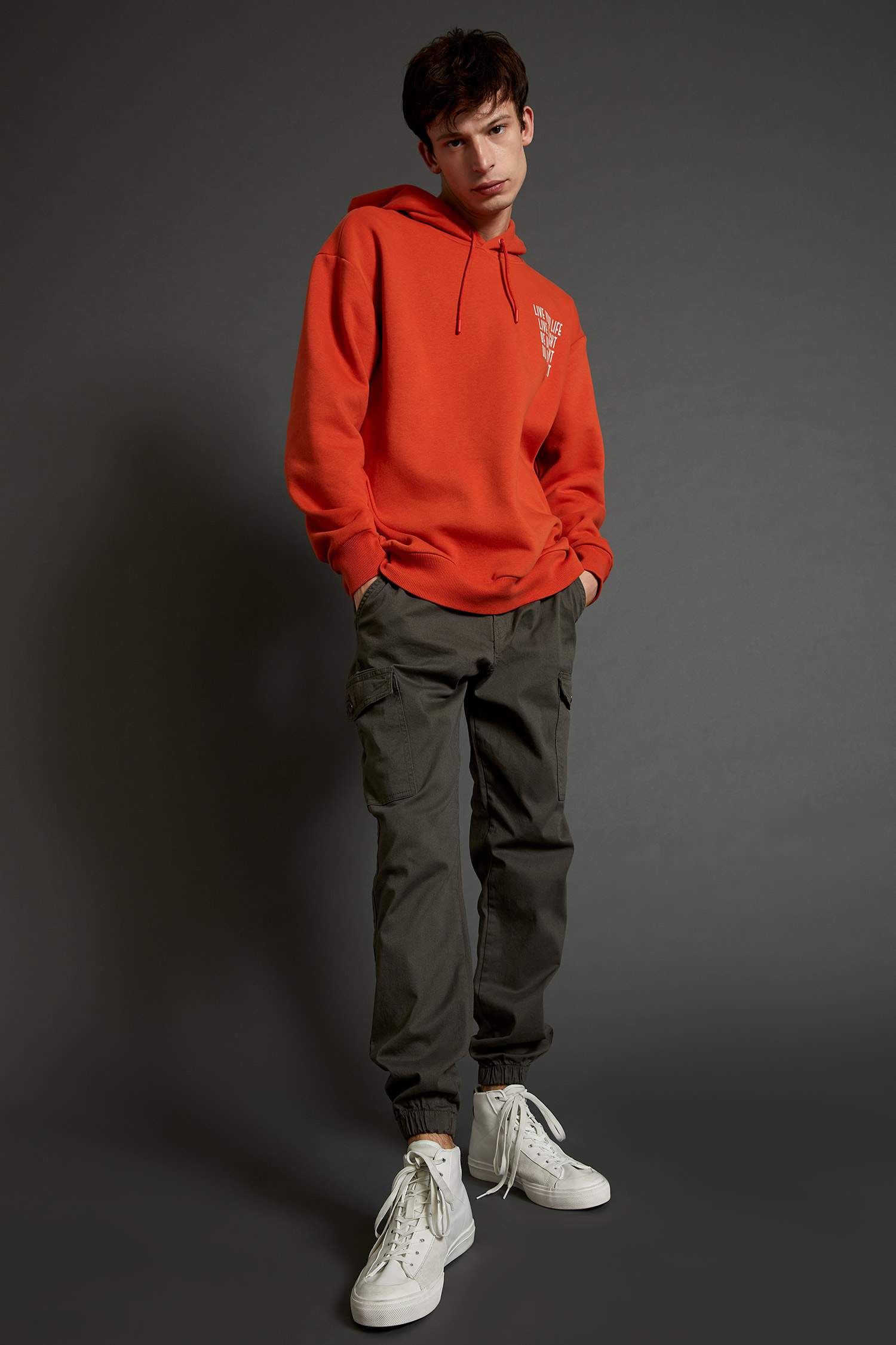 Kargo Jogger Pamuklu Pantolon