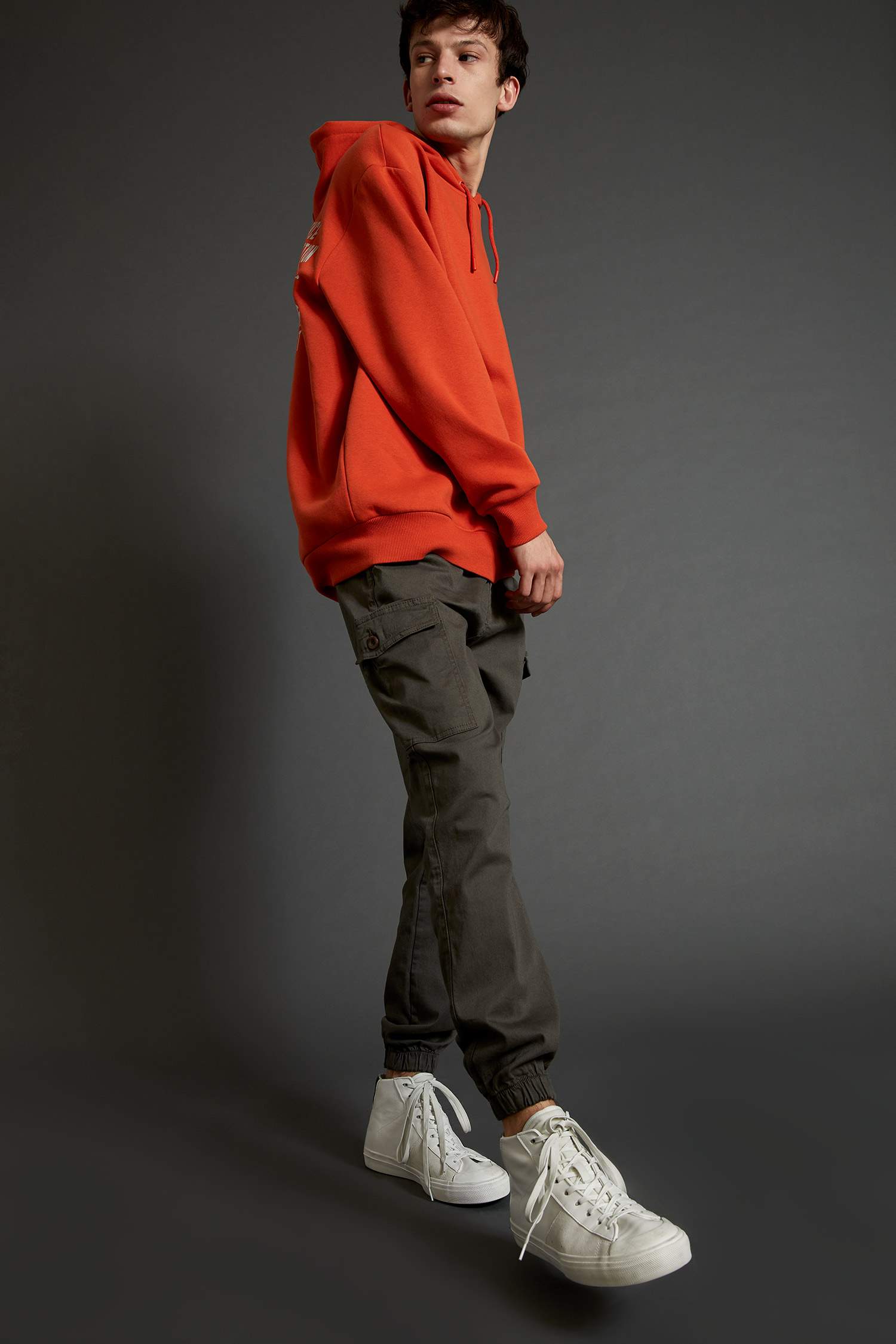 Kargo Jogger Pamuklu Pantolon