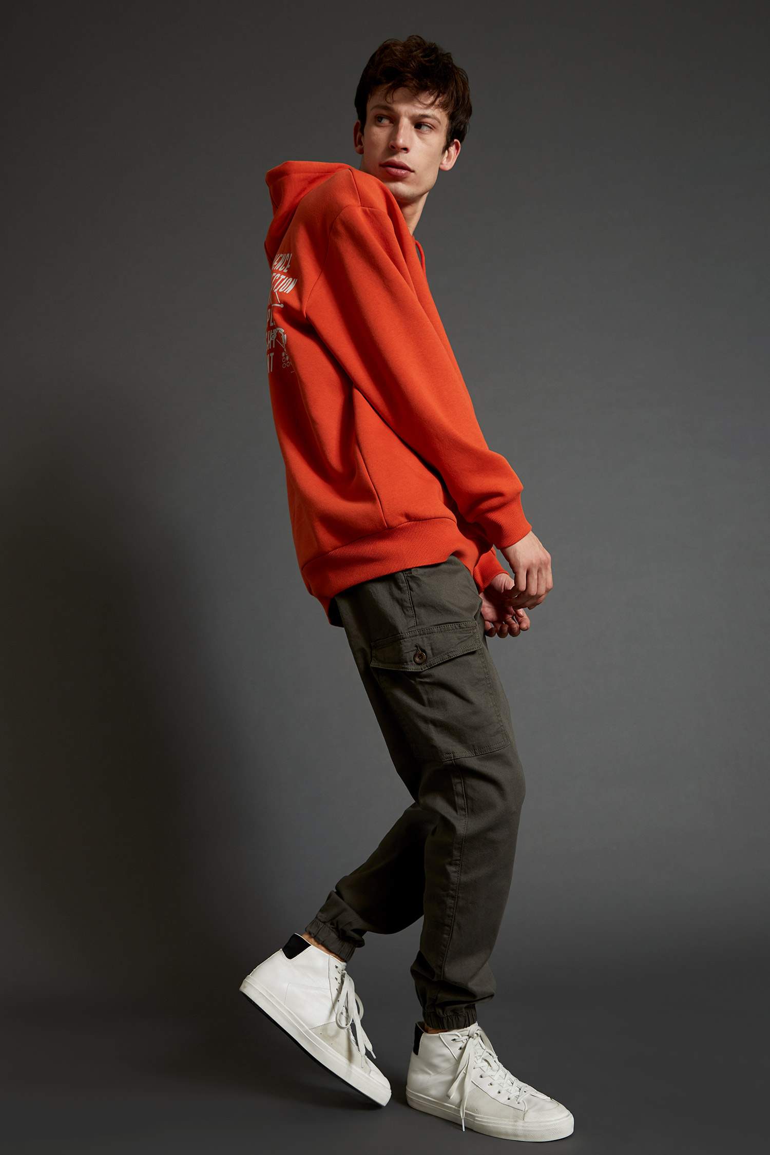 Kargo Jogger Pamuklu Pantolon