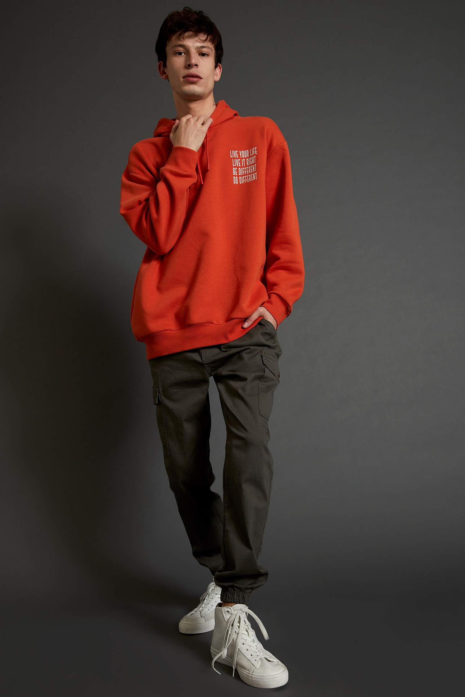 Kargo Jogger Pamuklu Pantolon