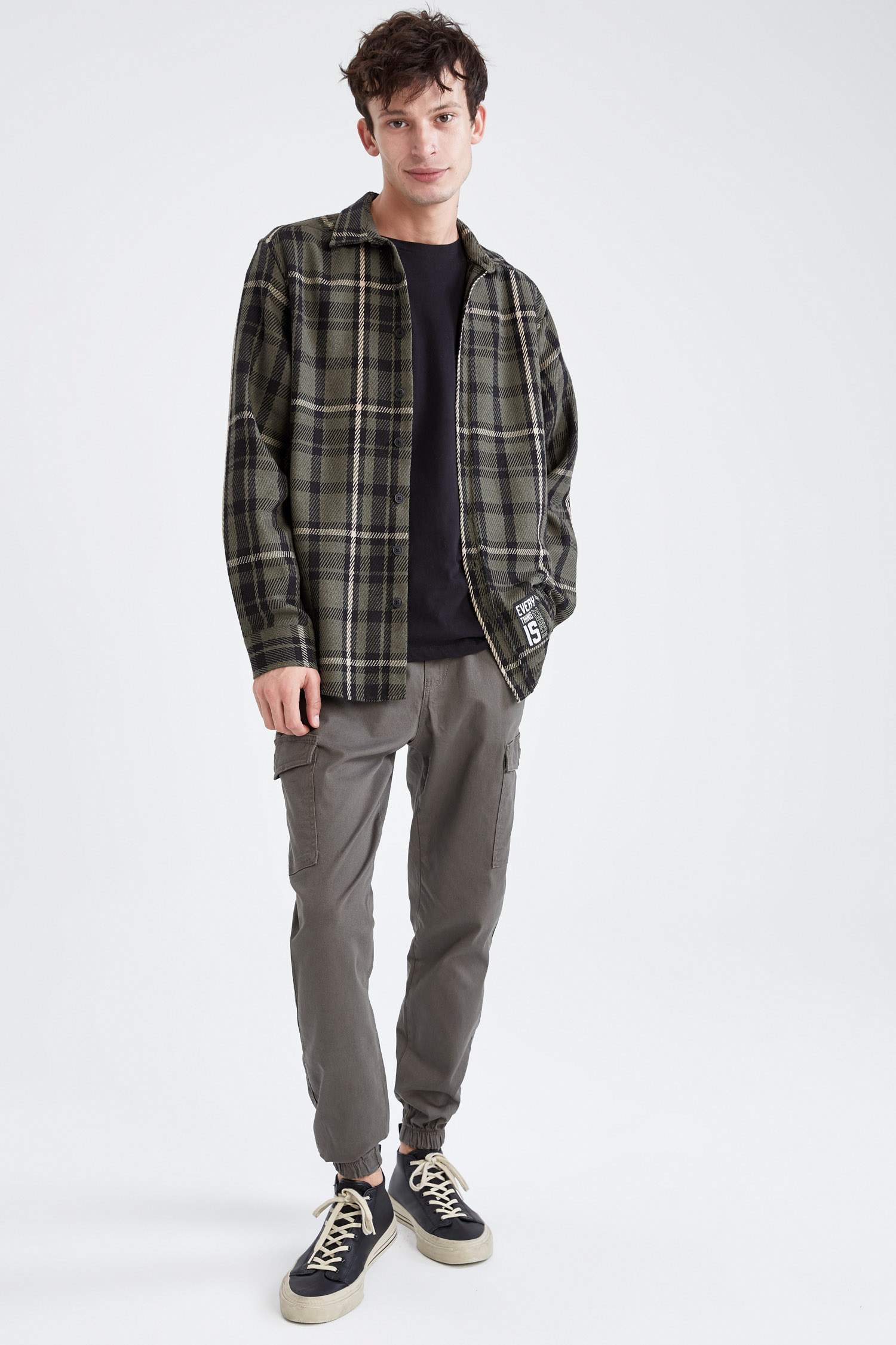 Kargo Jogger Pamuklu Pantolon