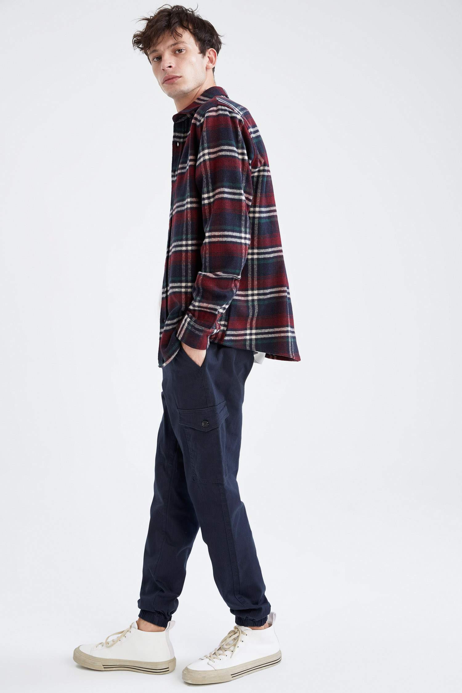 Kargo Jogger Pamuklu Pantolon