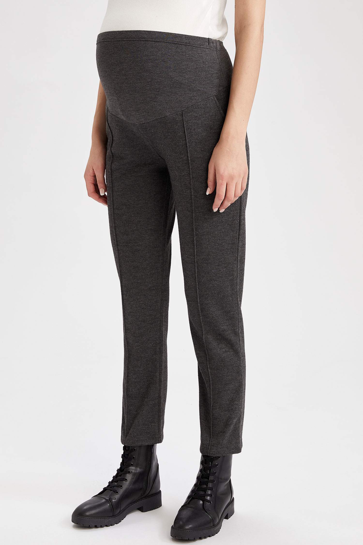 Relax Fit Örme Hamile Pantolon
