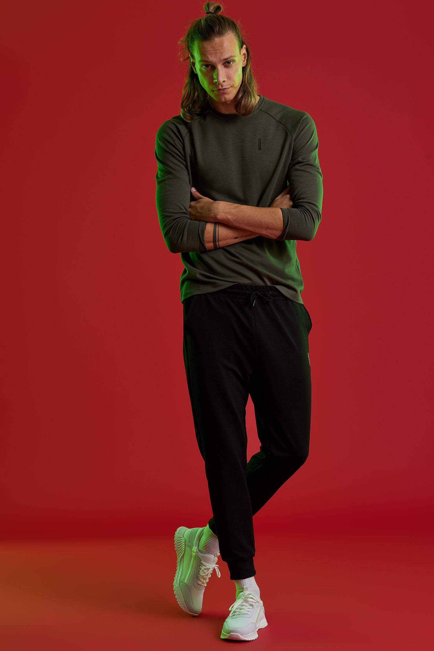 Bisiklet Yaka Slim Fit Sıcak Tutan Spor Tişört