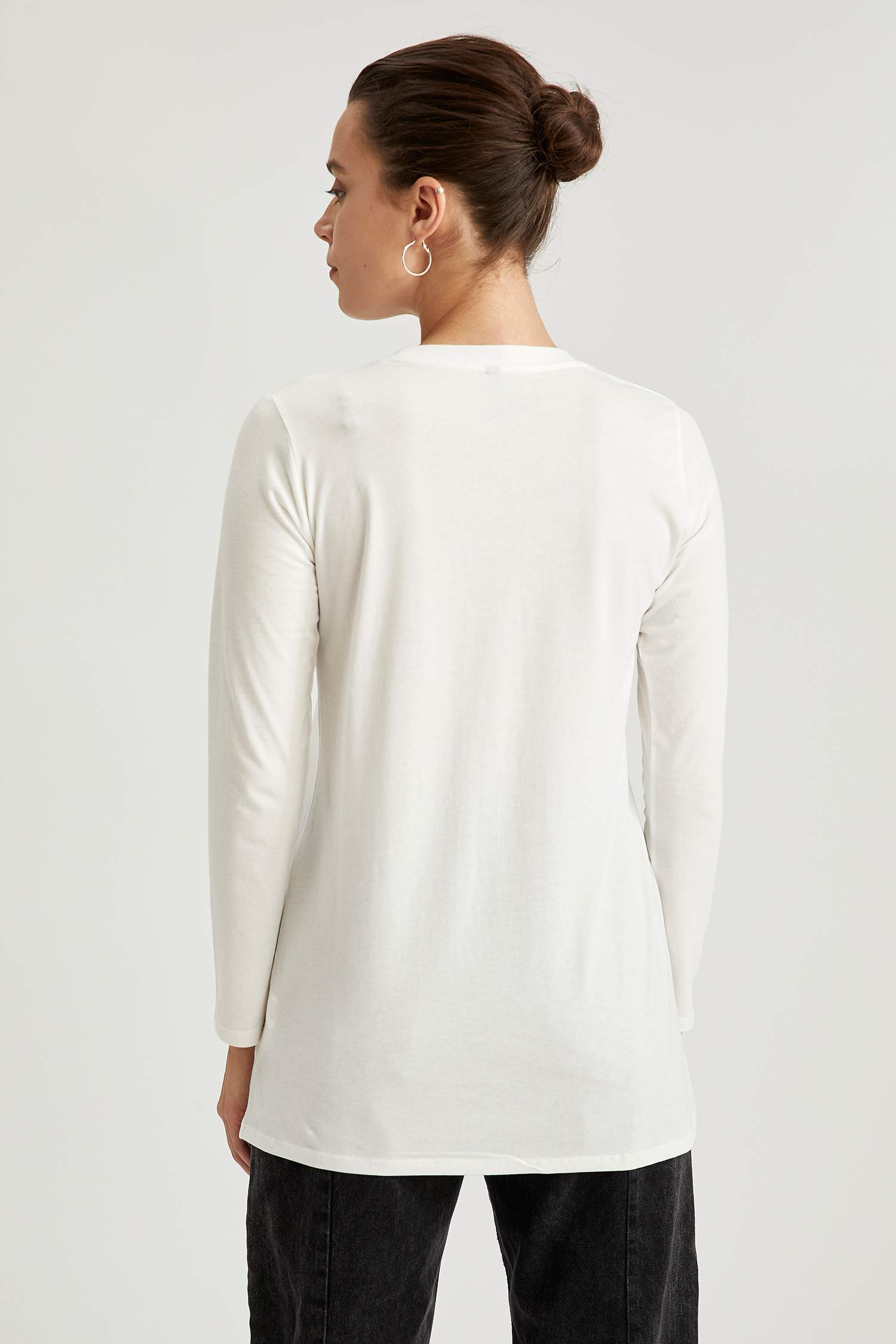 Baskılı Relax Fit Tunik
