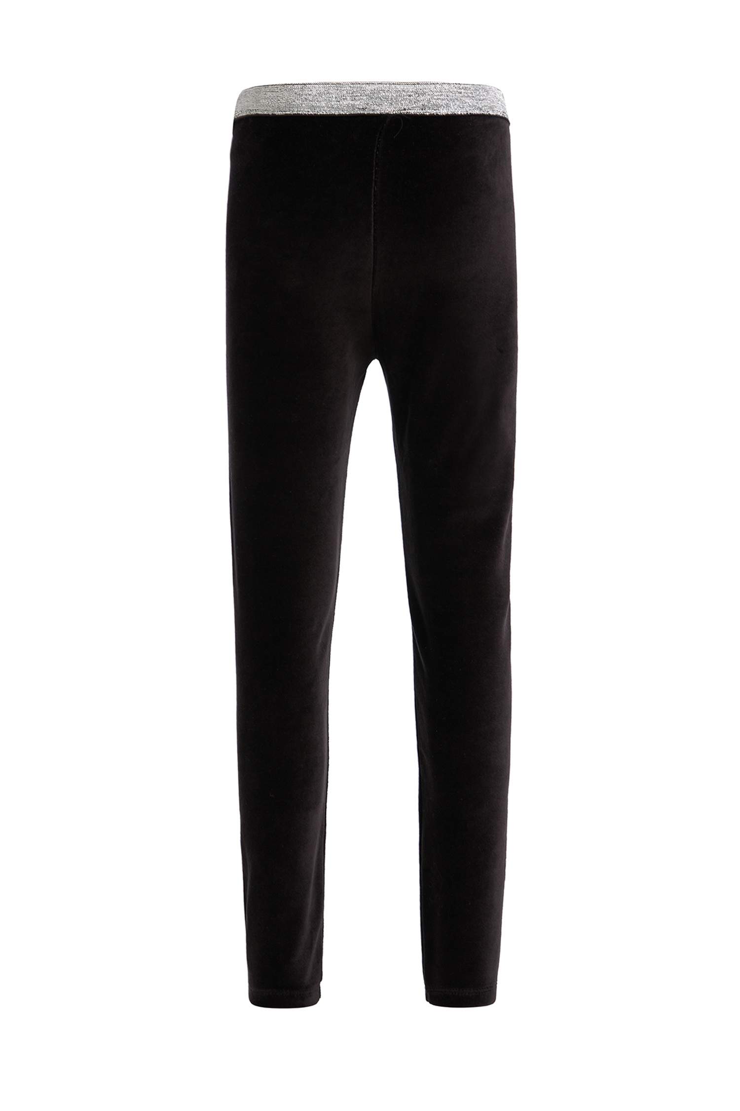 Kız Çocuk Slim Fit Kadife Tayt