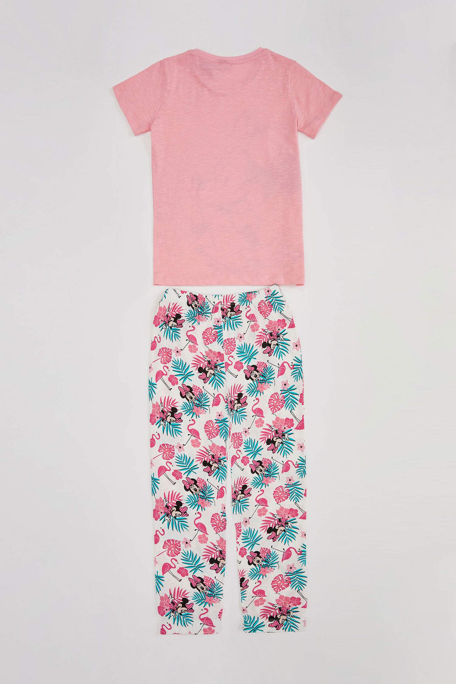 Kız Çocuk Minnie Mouse Lisanslı Pijama Takımı