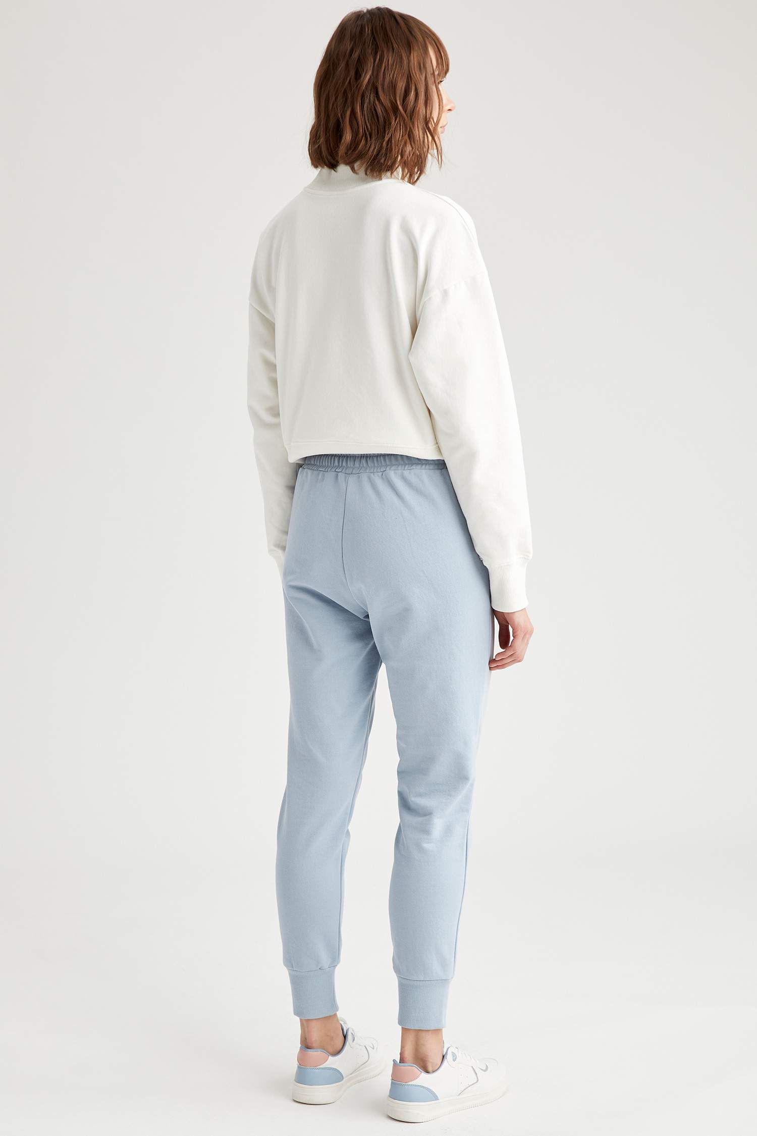 Beli Bağcıklı Relax Fit Jogger Eşofman Altı