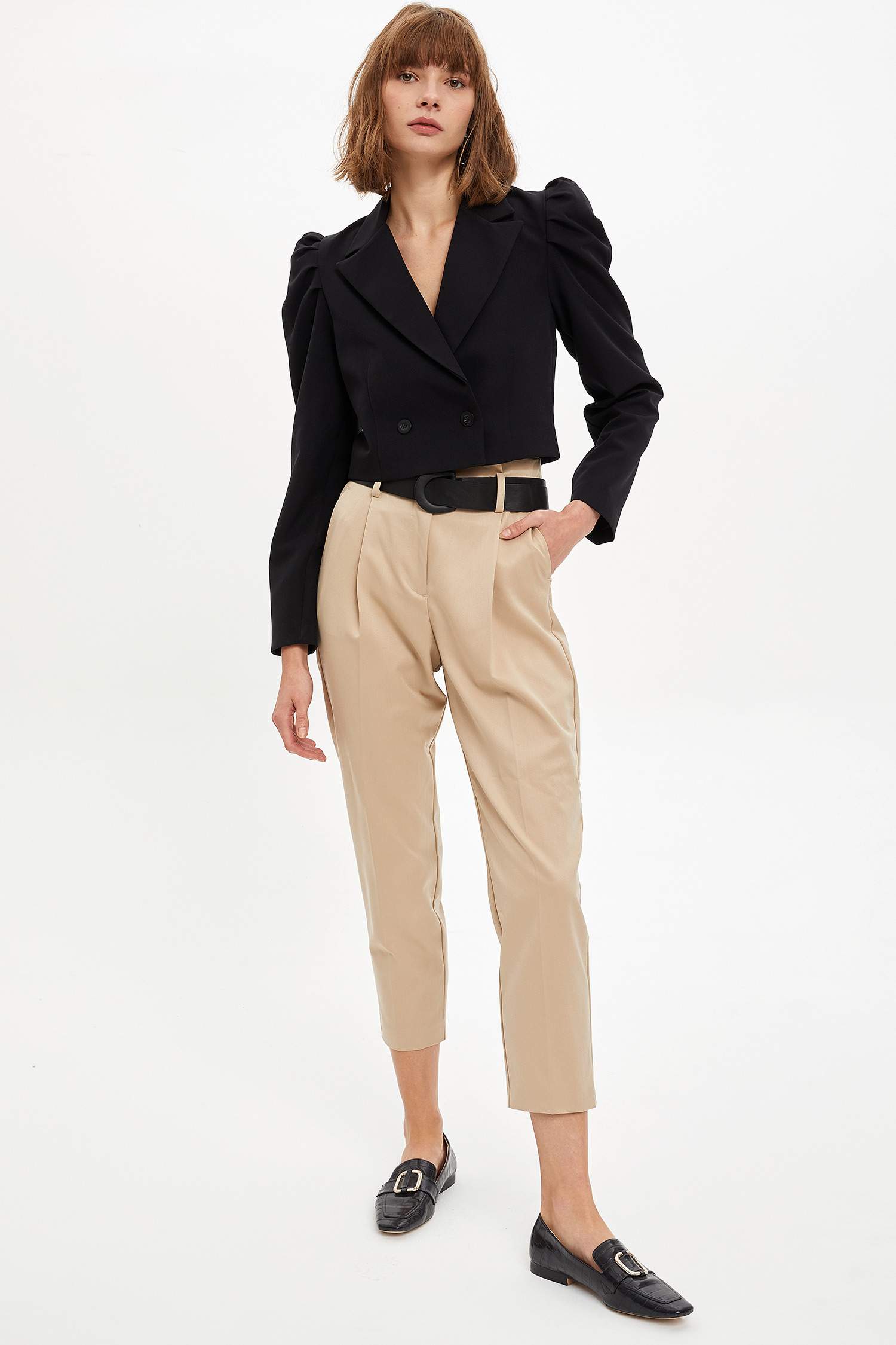 Crop Blazer