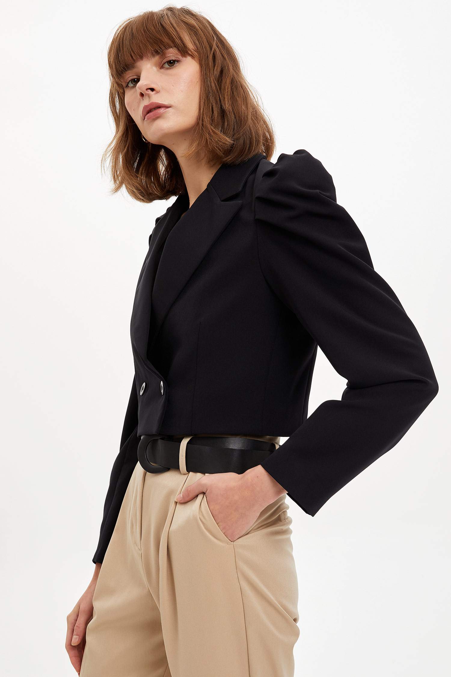 Crop Blazer