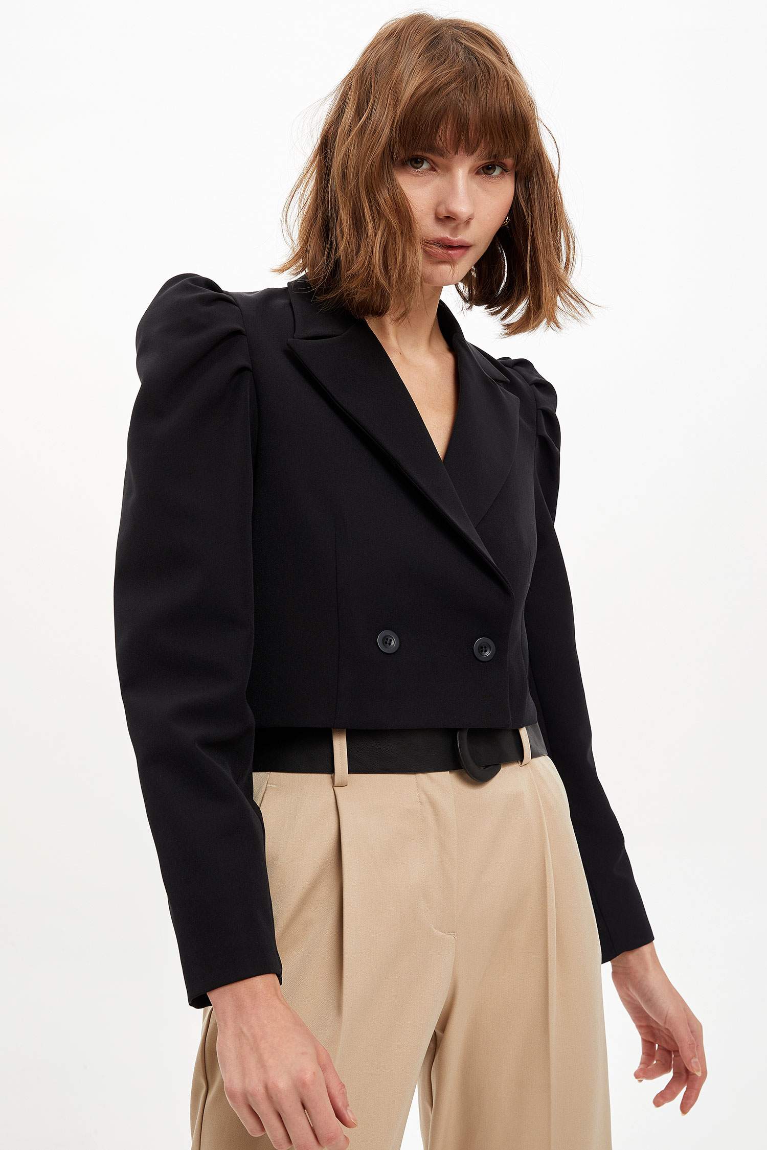 Crop Blazer