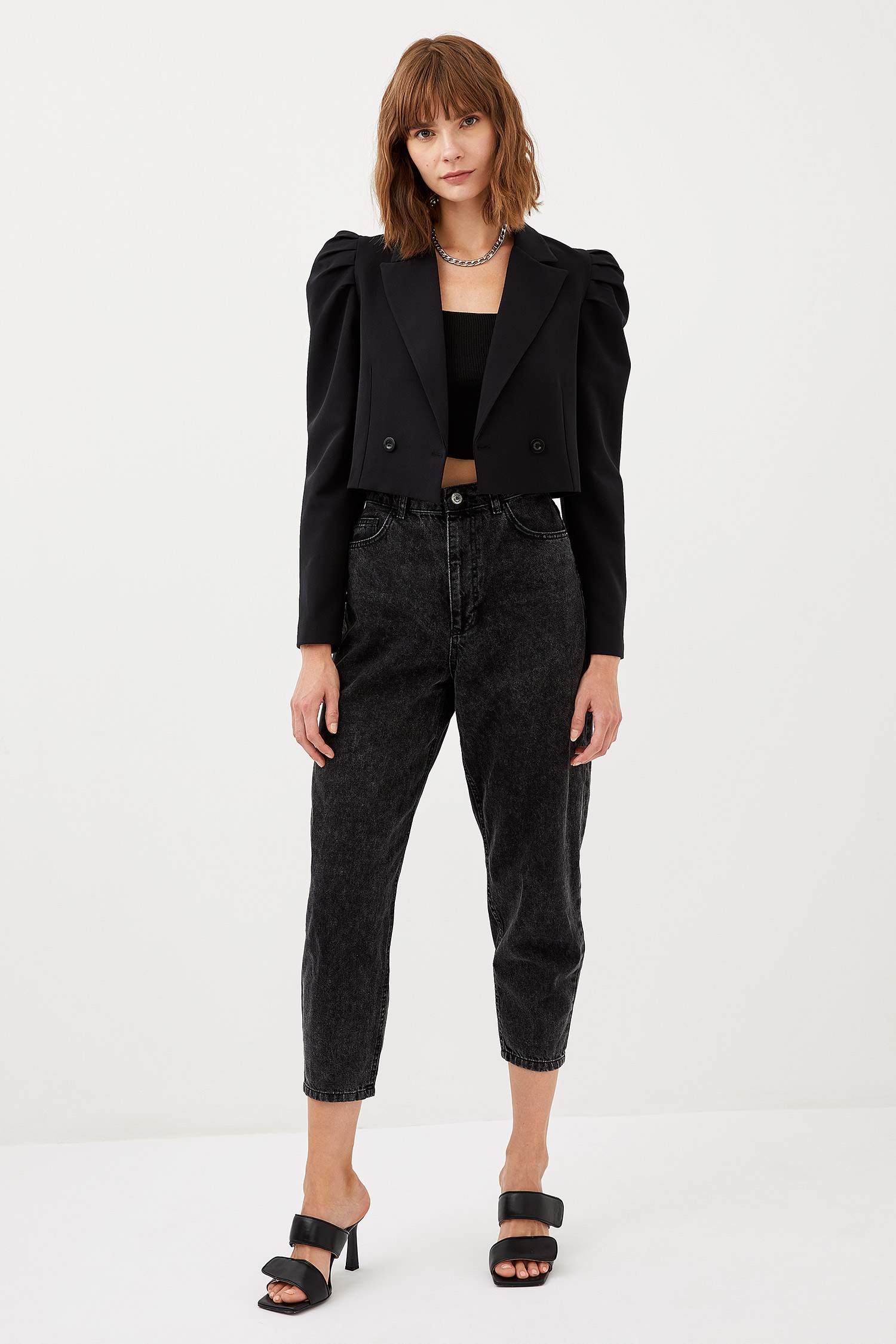 Crop Blazer