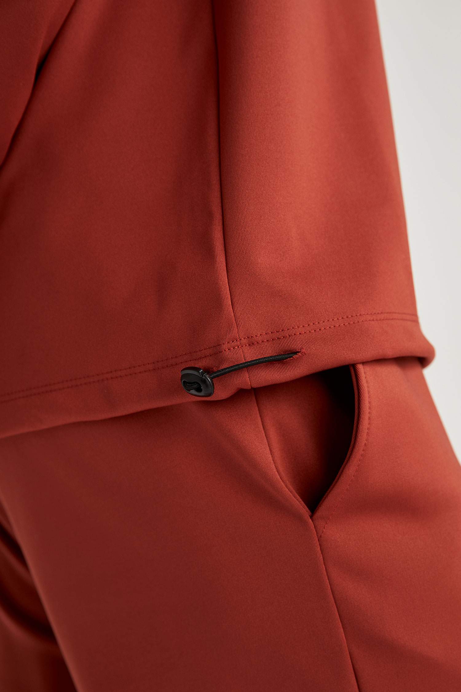 Oversize Fit Kapüşonlu Basic Spor Sweatshirt