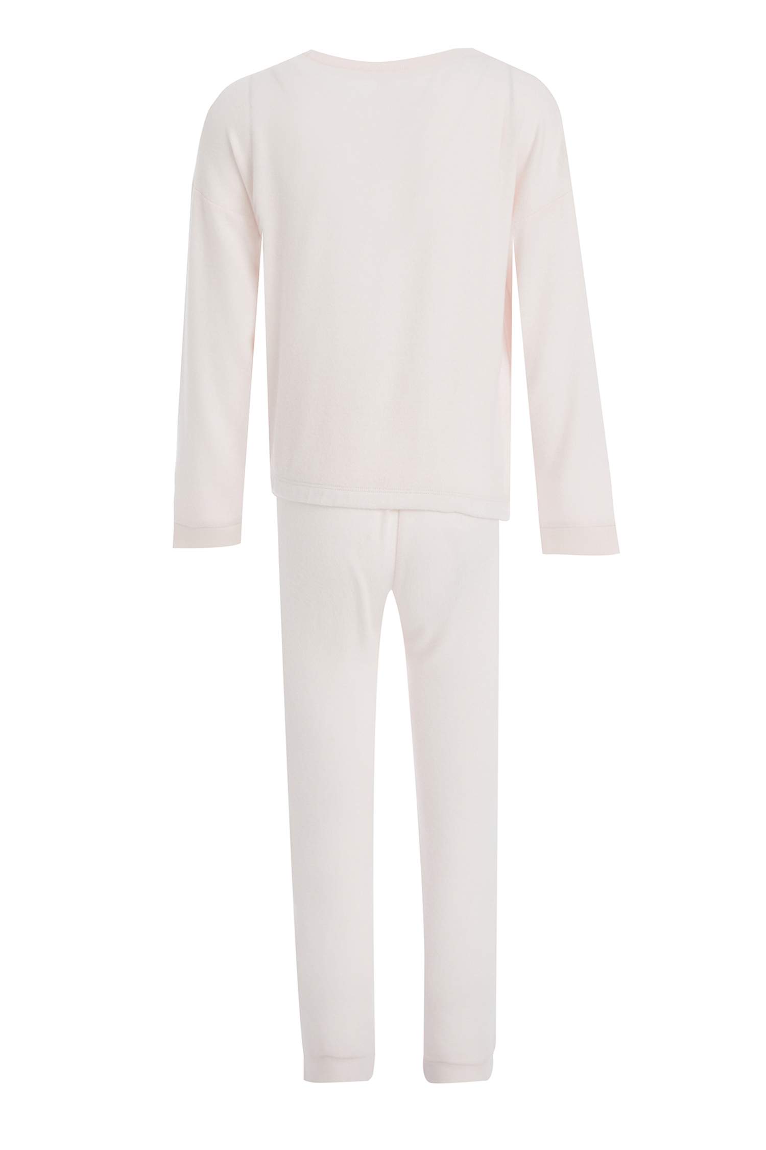 Kız Çocuk Regular Fit Uzun Kollu Pijama Takımı