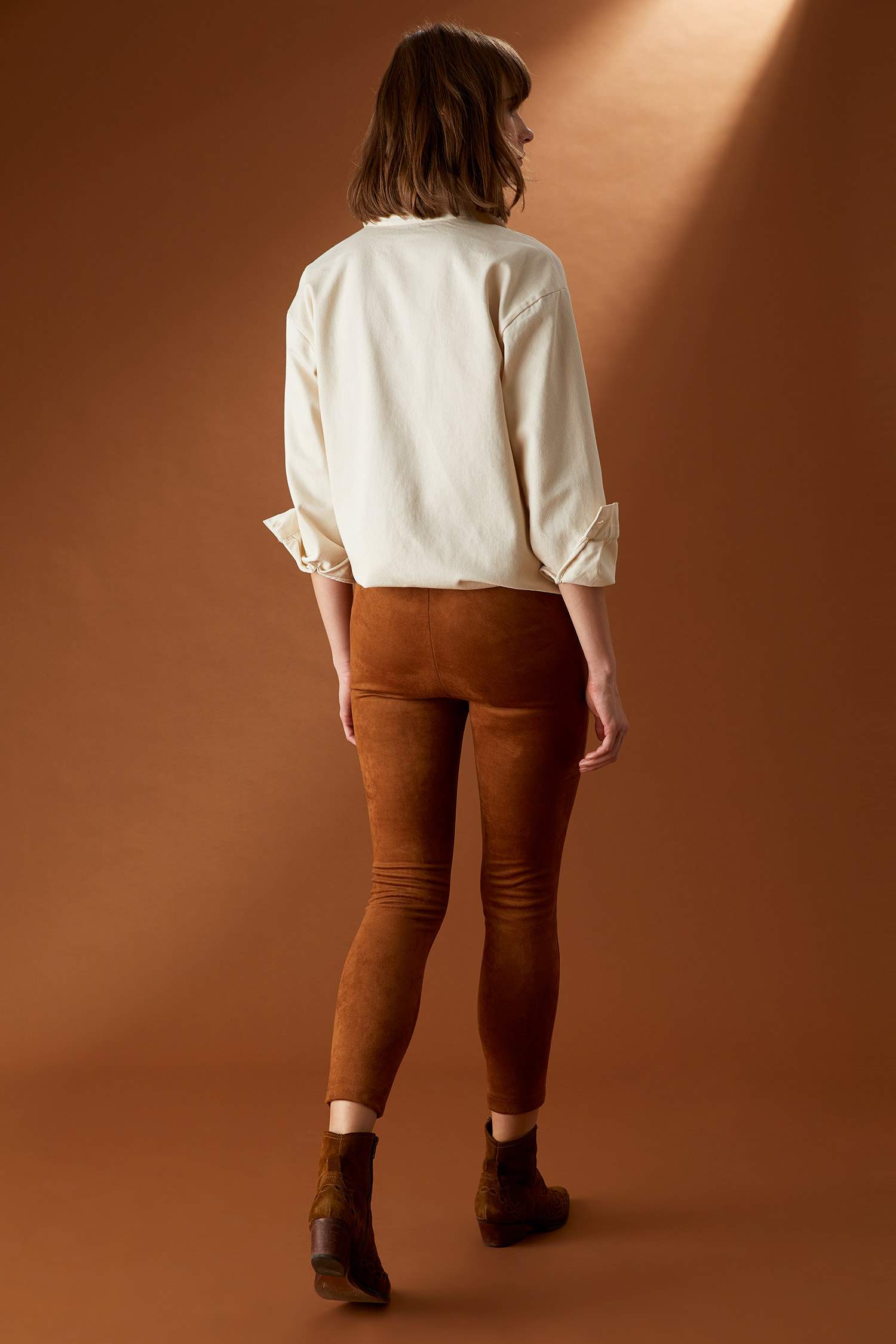 Bohemia Slim Fit Dokuma Tayt