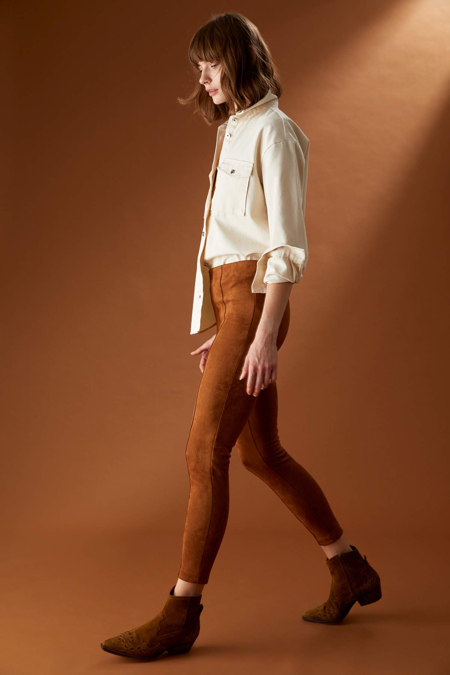Bohemia Slim Fit Dokuma Tayt