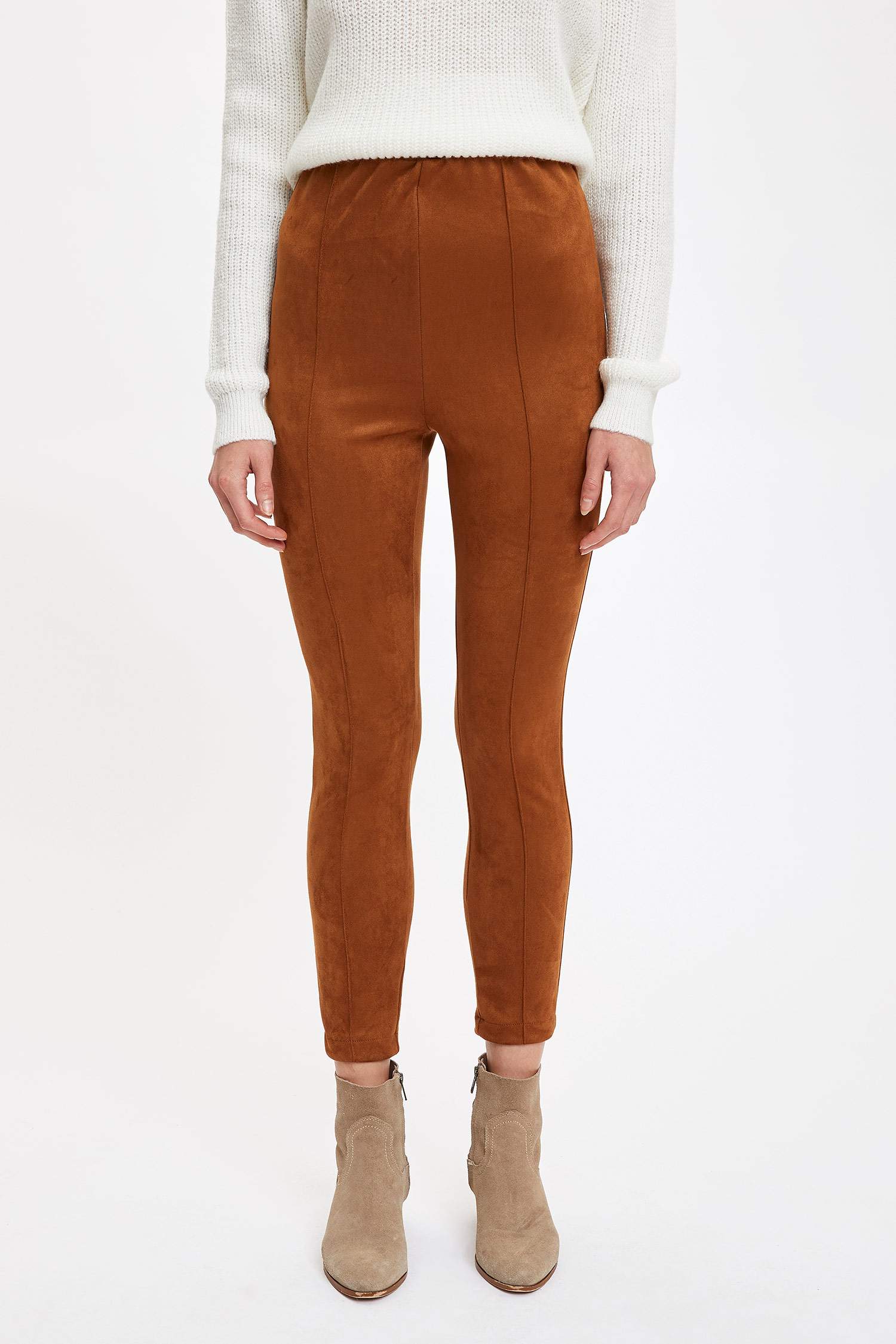 Bohemia Slim Fit Dokuma Tayt