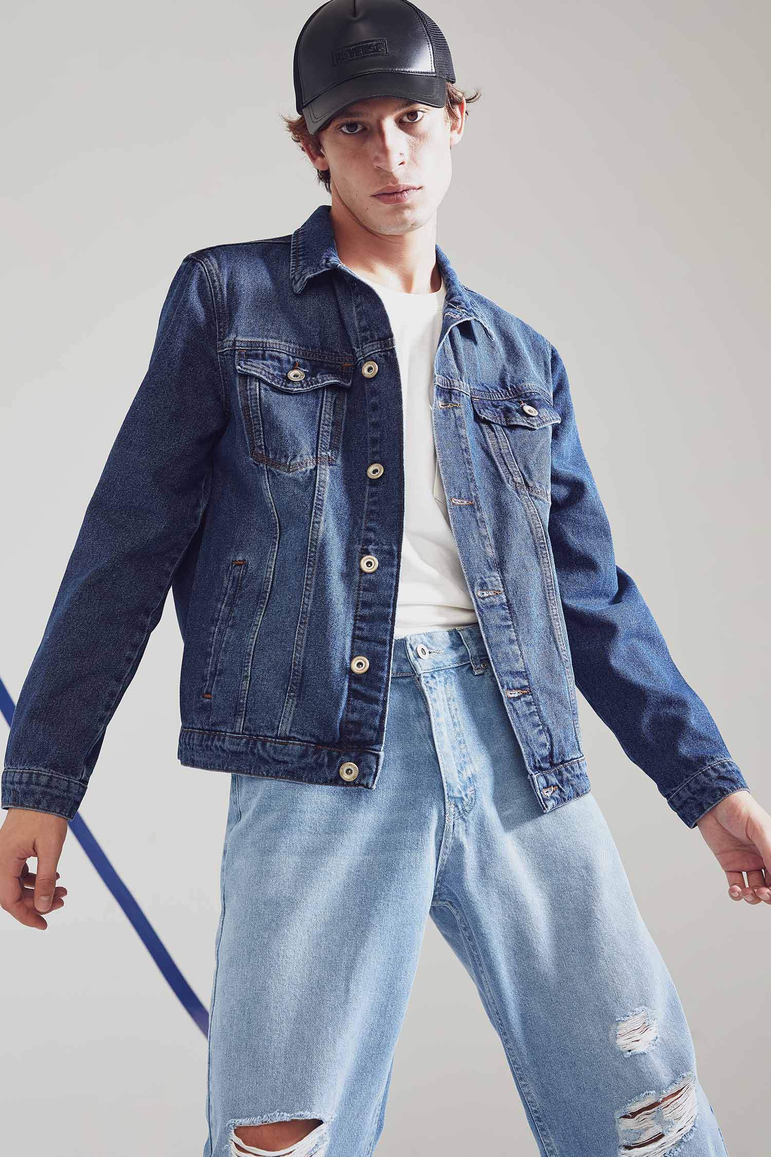 Slim Fit Jean Ceket