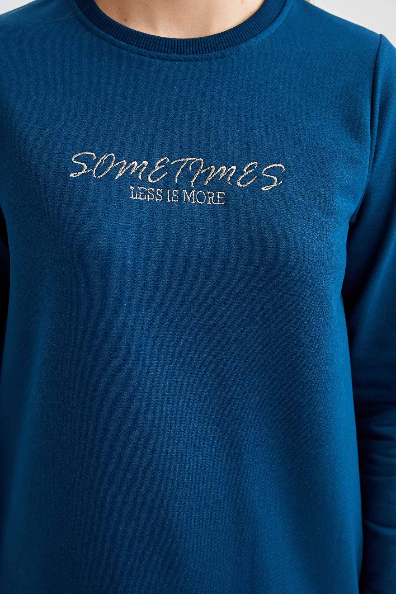 Relax Fit Örme Sweat Tunik