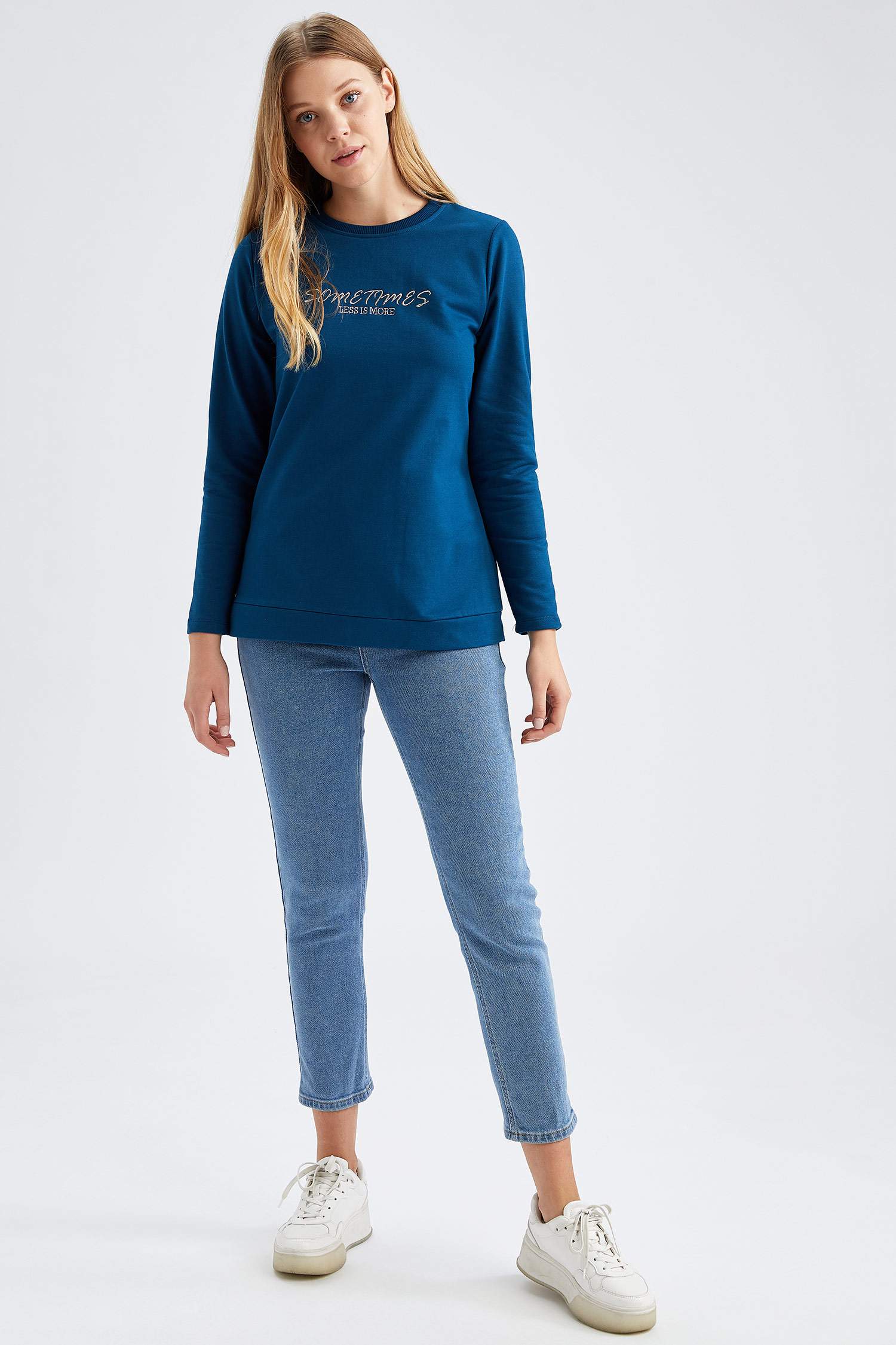 Relax Fit Örme Sweat Tunik