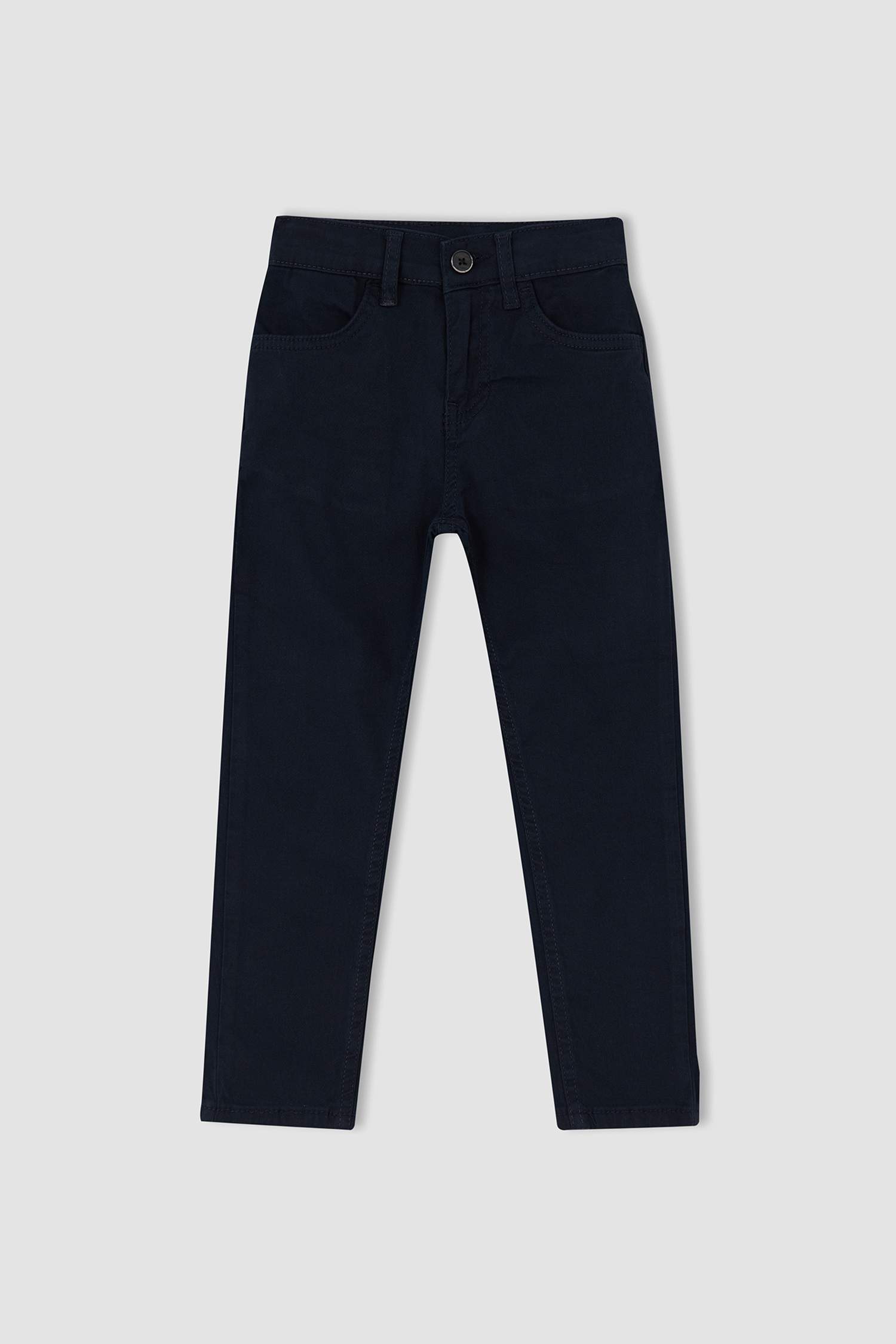 Erkek Çocuk Regular Fit 5 Cepli Dokuma Pantolon