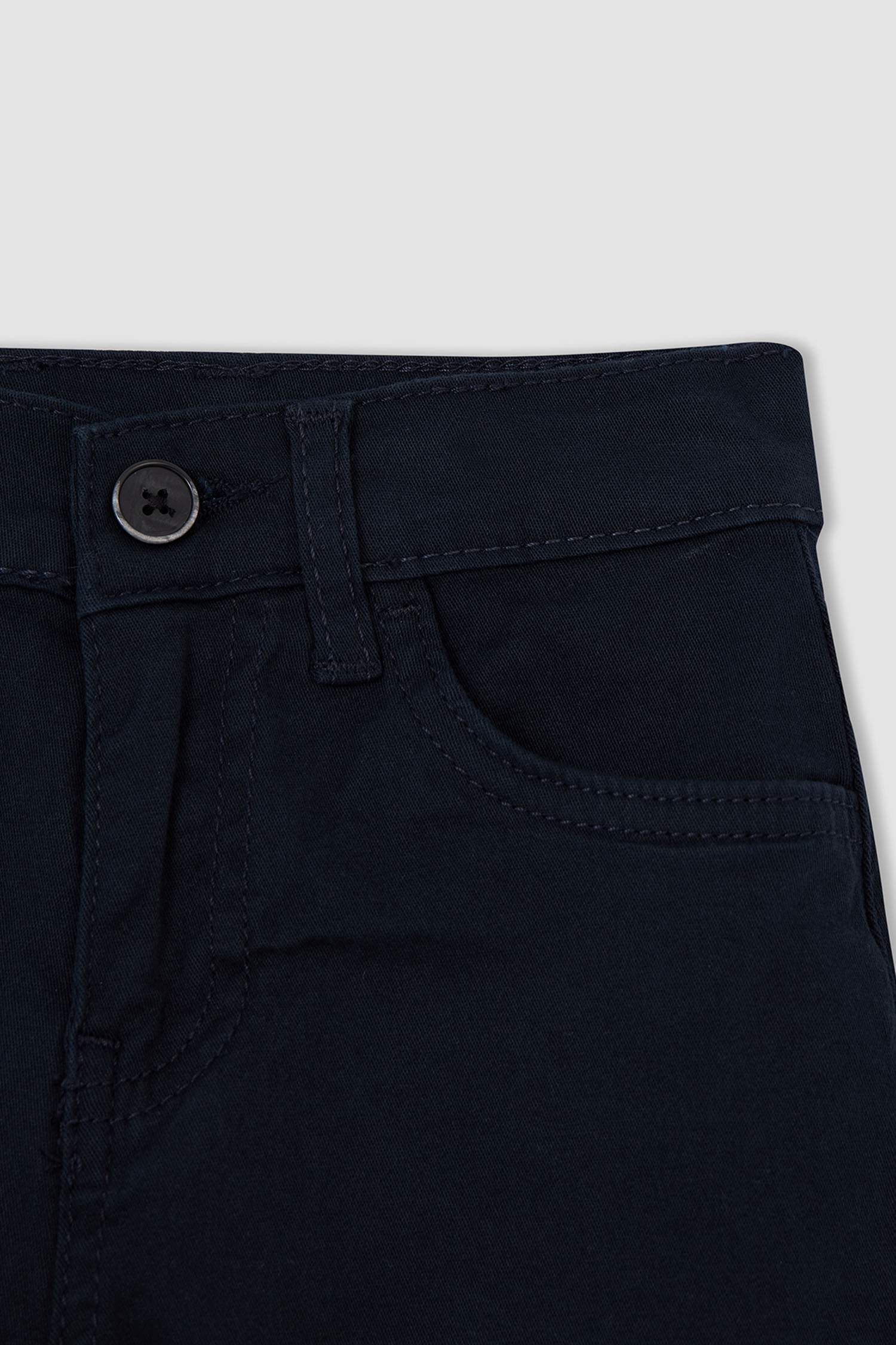 Erkek Çocuk Regular Fit 5 Cepli Dokuma Pantolon
