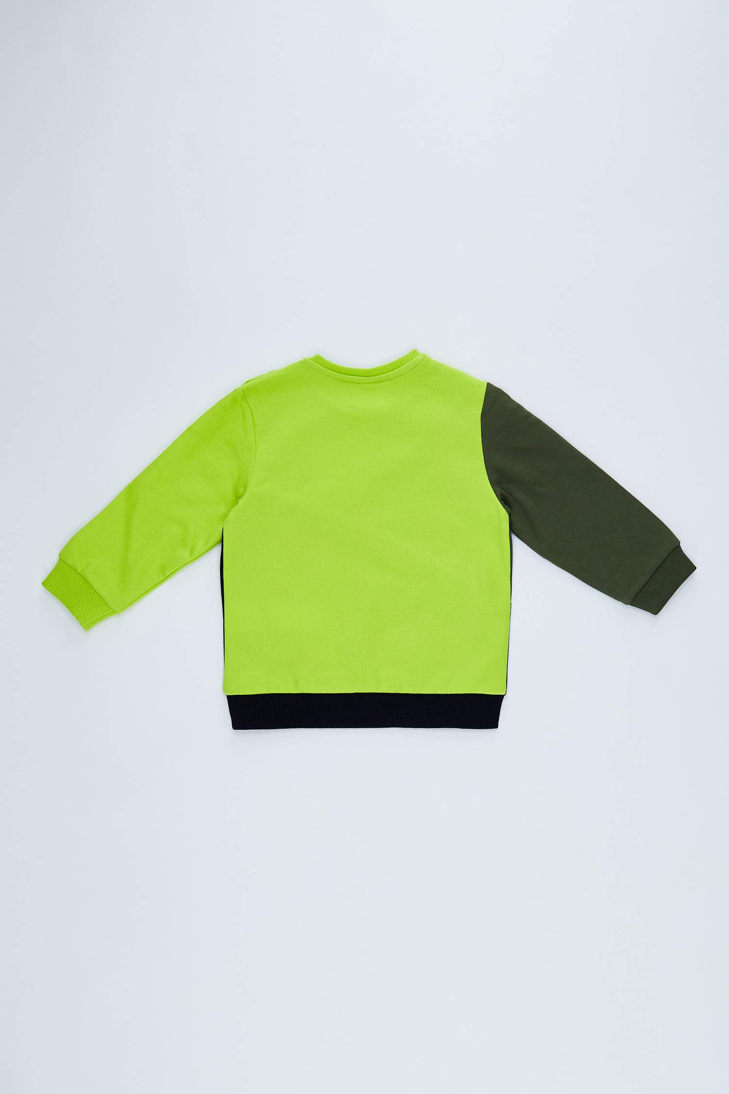 Erkek Bebek Regular Fit Tekli Sweatshirt