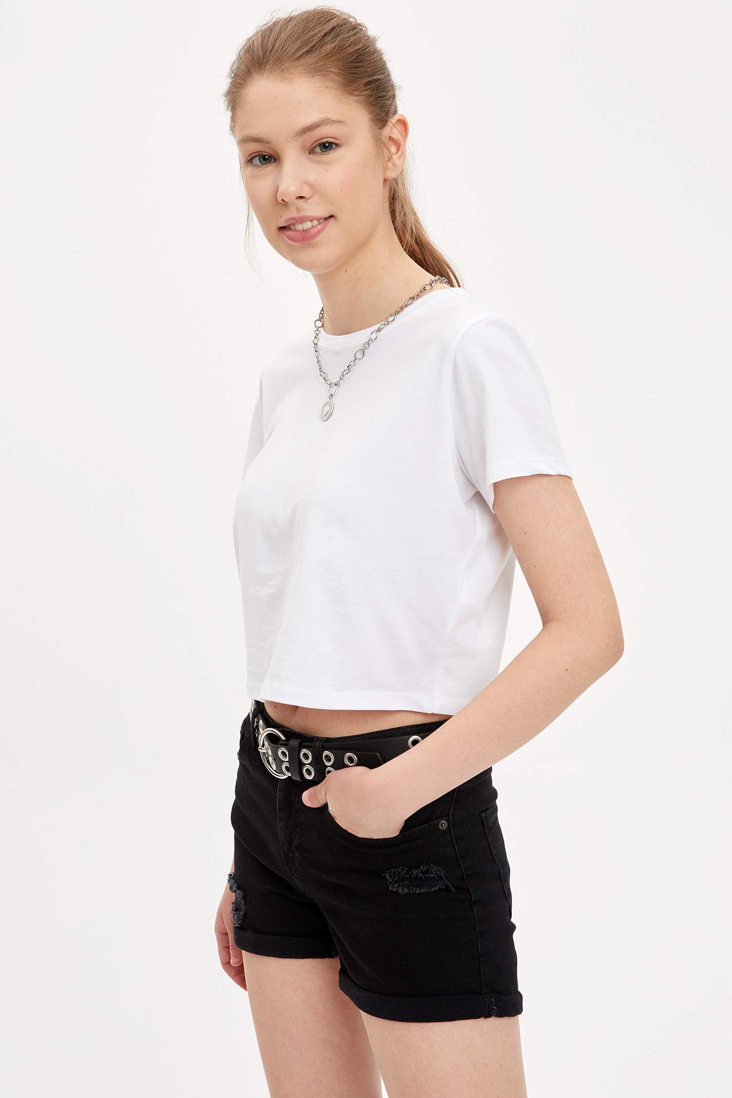 Regular Fit Basic Tişört