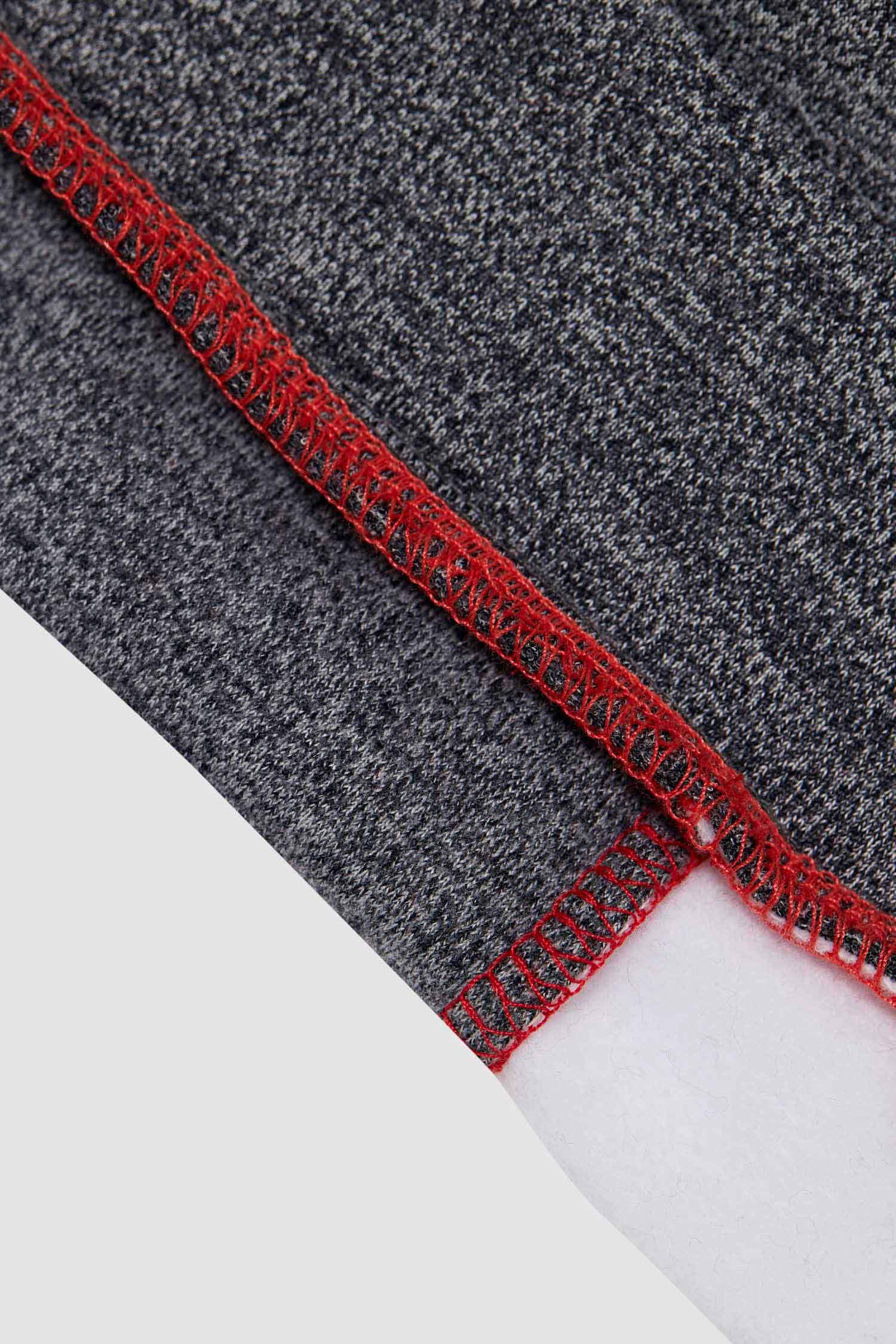 Kız Çocuk Regular Fit Dik Yaka Renk Bloklu Sweatshirt