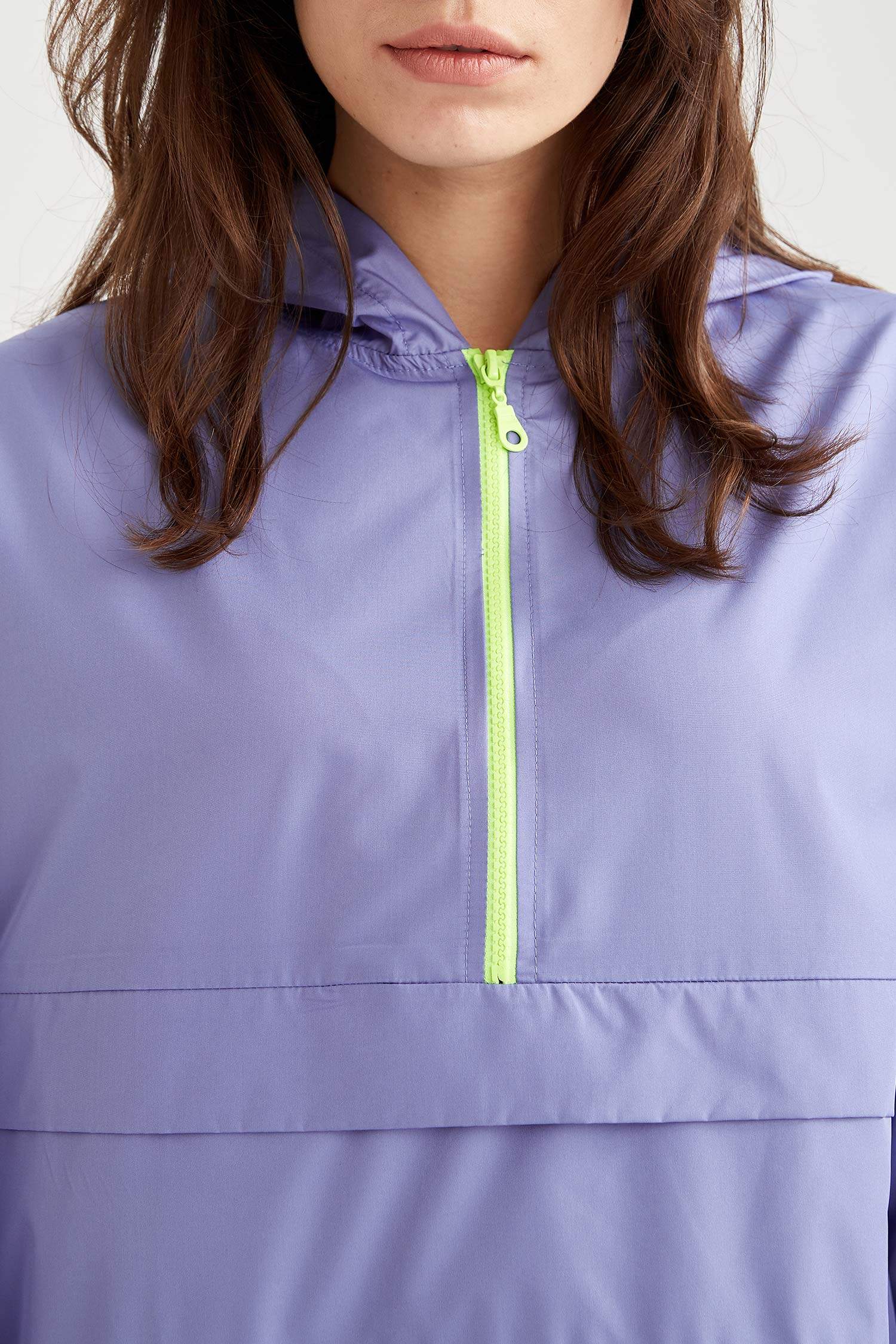 Kapüşonlu Relax Fit Tunik