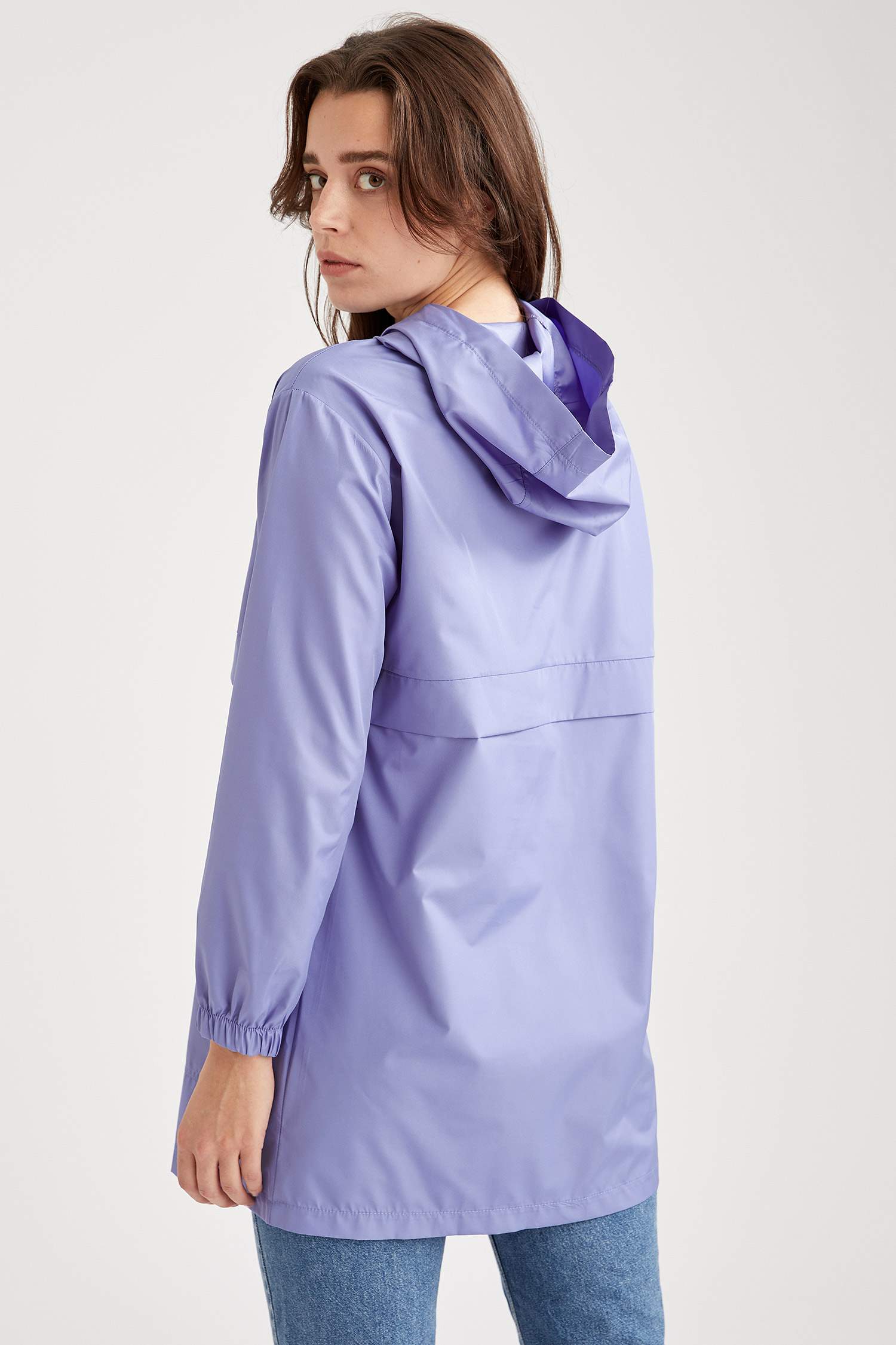 Kapüşonlu Relax Fit Tunik